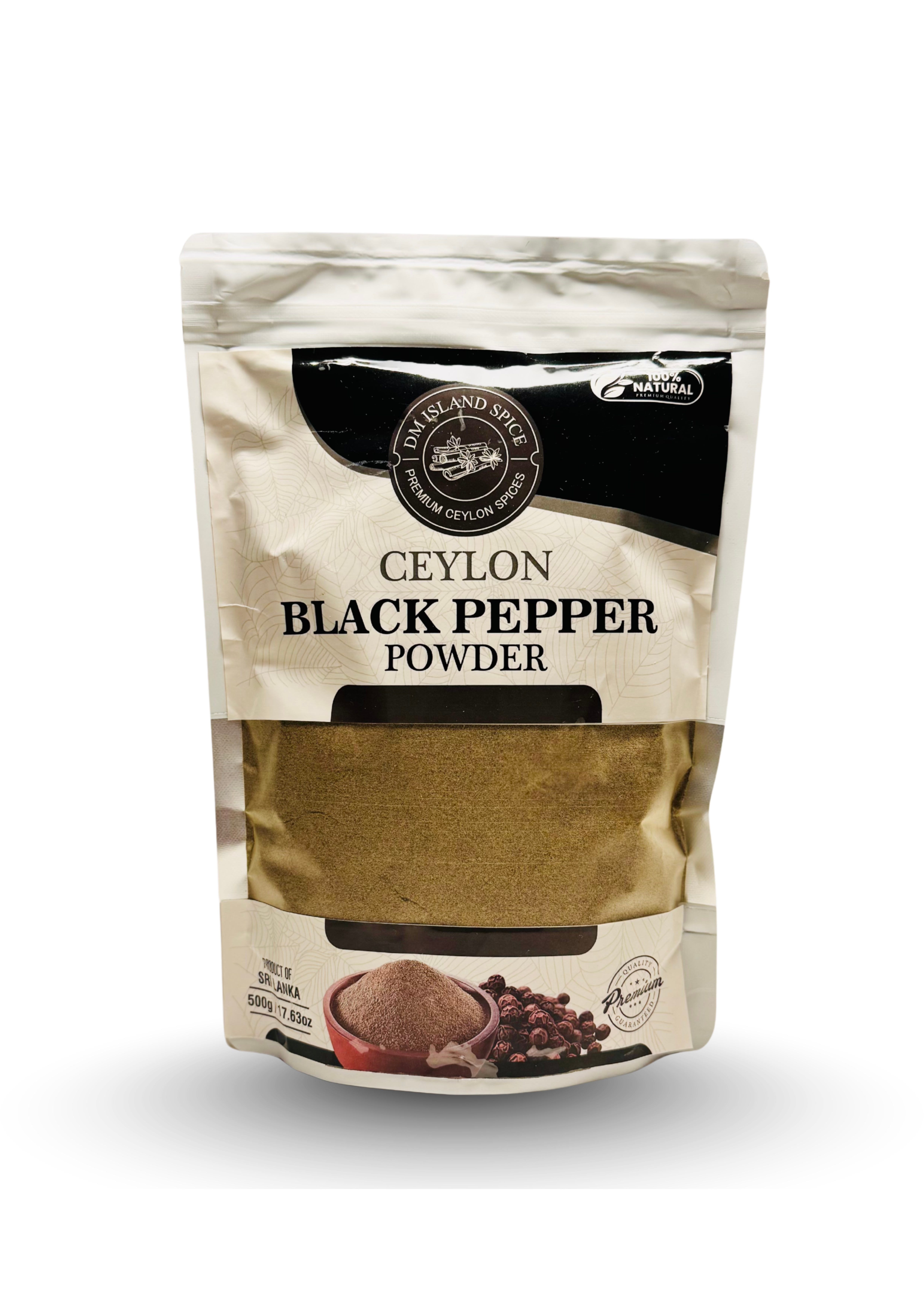 Black Pepper Powder | 500g | 17.63oz