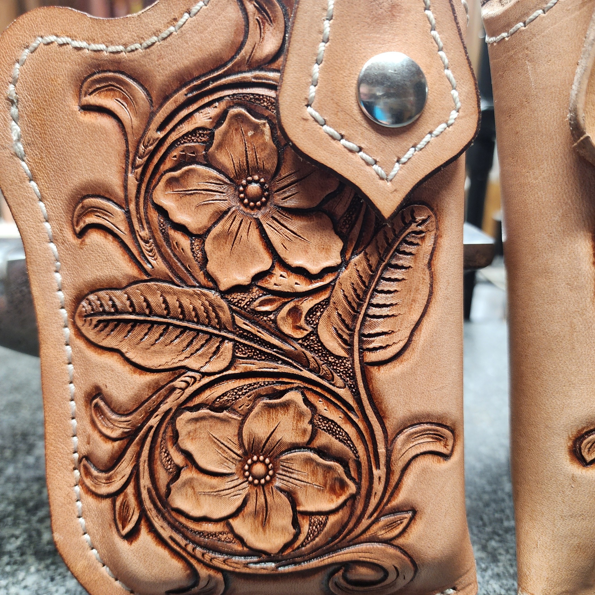 Handcrafted Leather Cell Phone Holsters