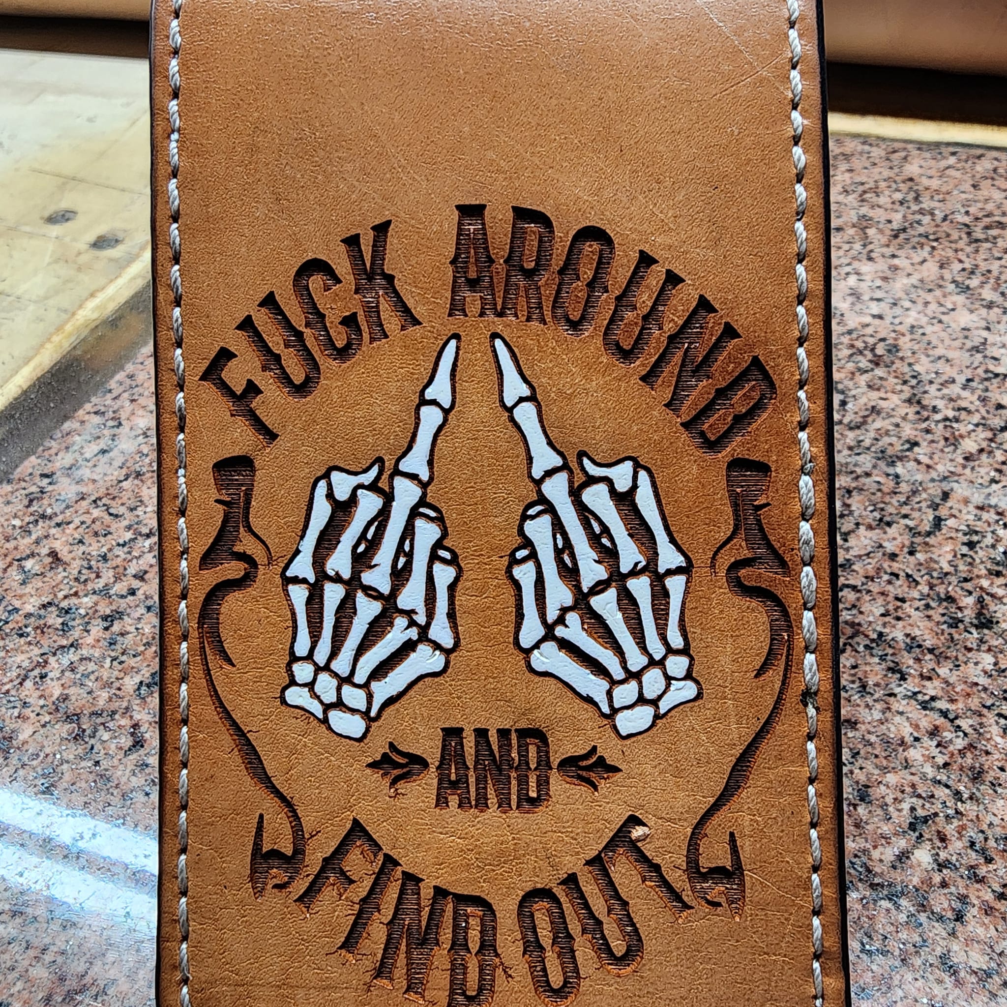 No Messin Around' Mini Notebook 