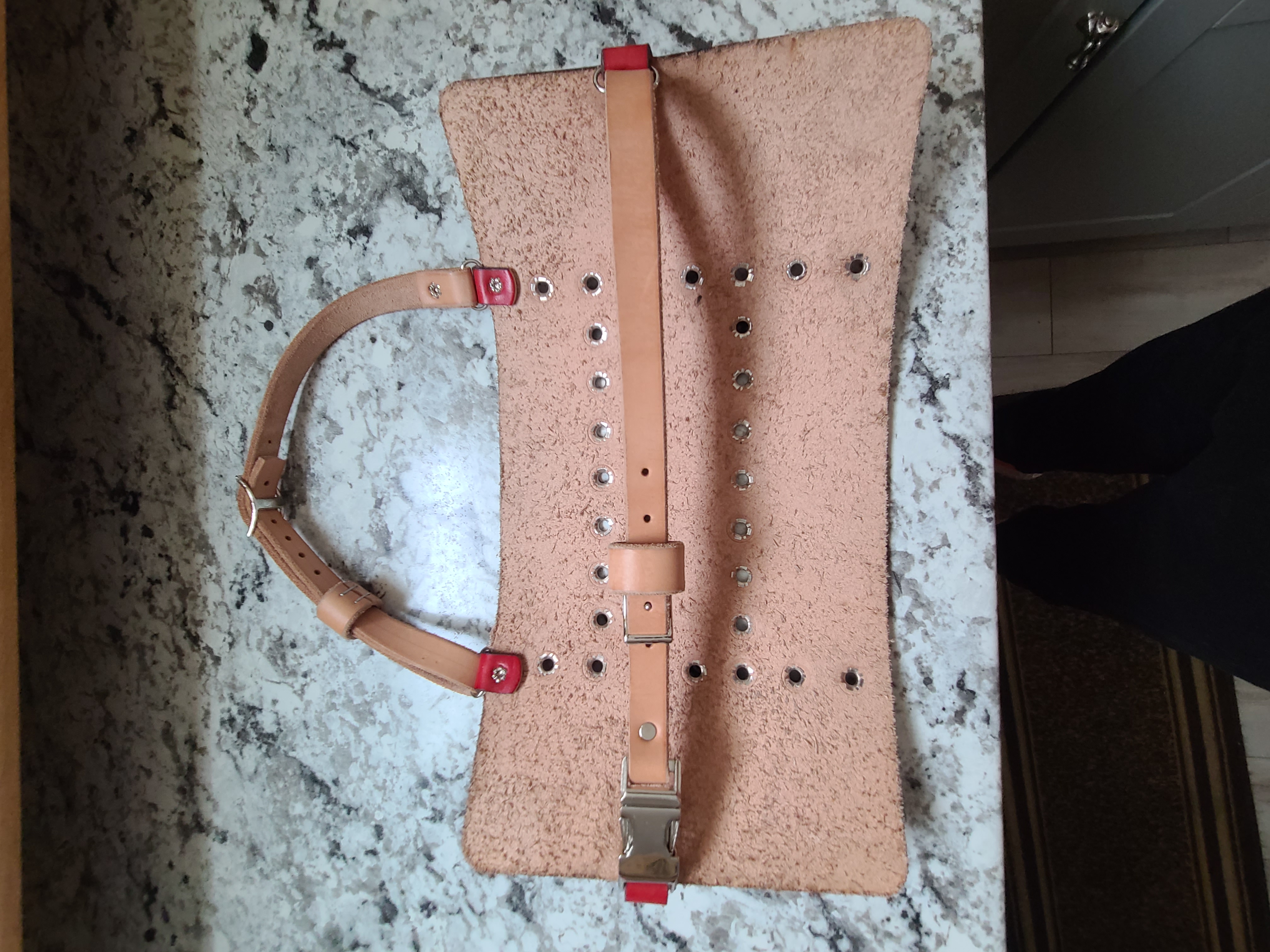 Leather Service Dog Vest