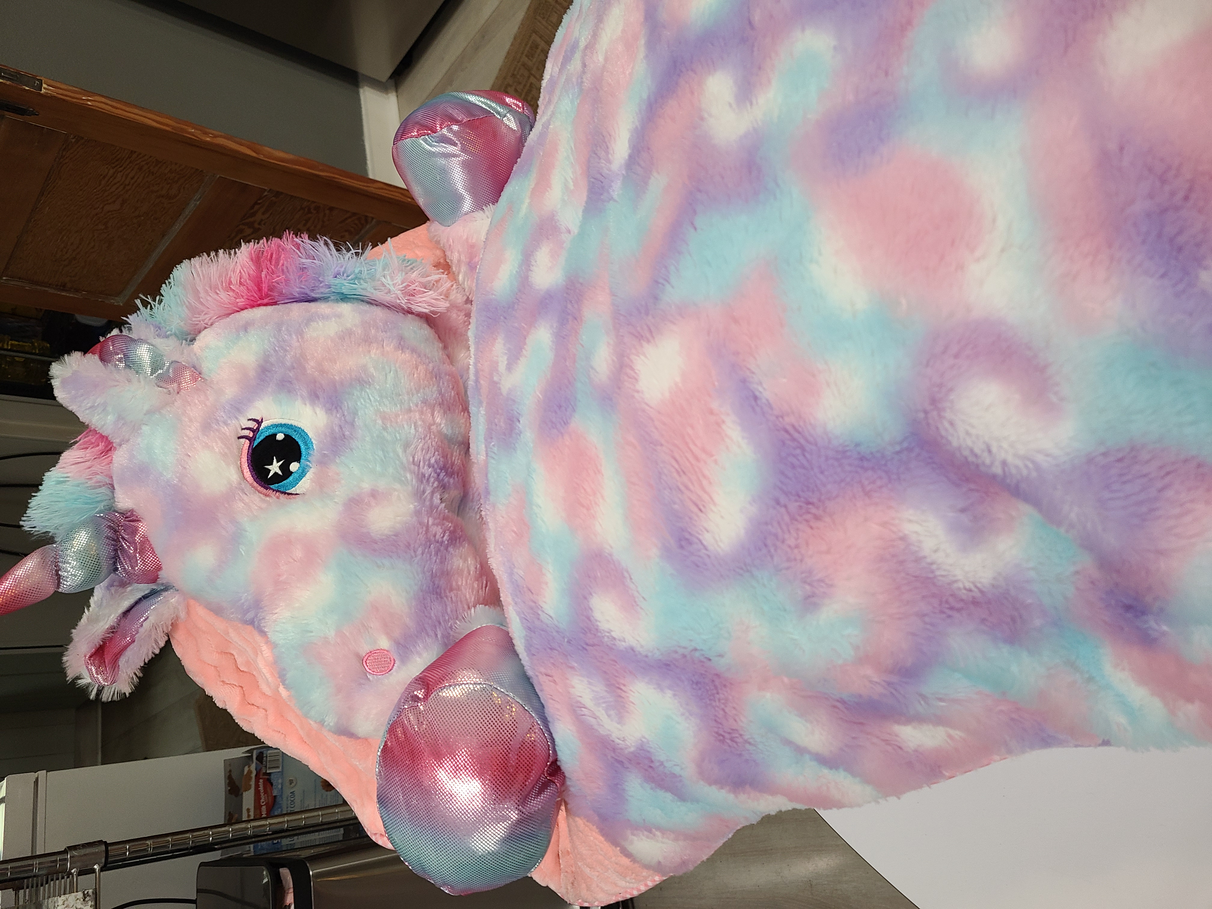 Babies Plush Unicorn Dog Bed