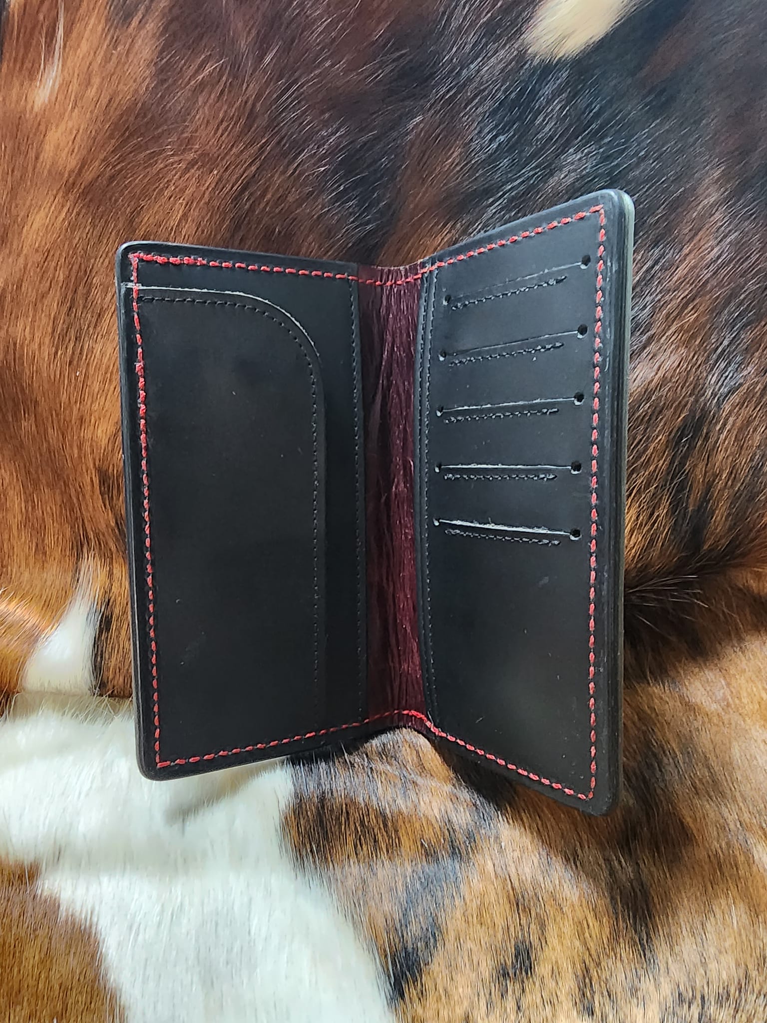 Custom Tooled  Leather Wallet