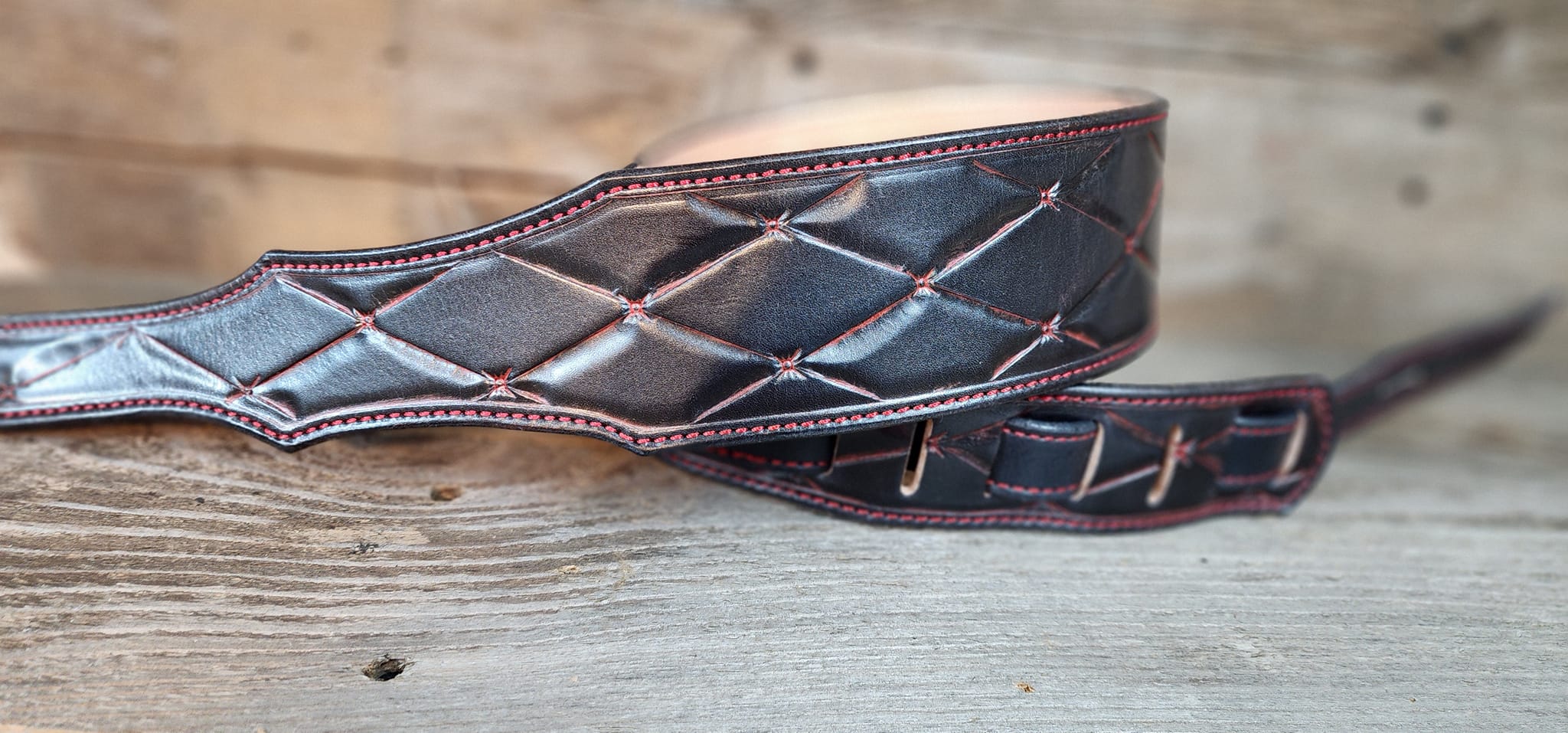 Handcrafted Leather Guitar Strap