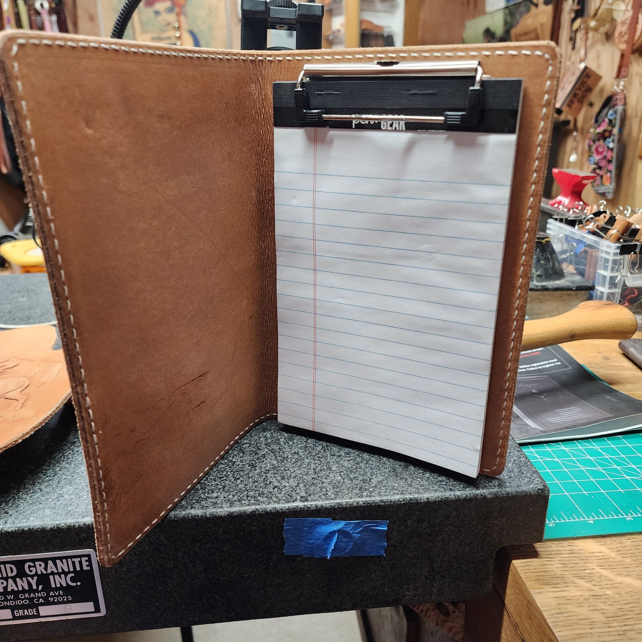 Handcrafted Leather Journal with Dragon Engraving