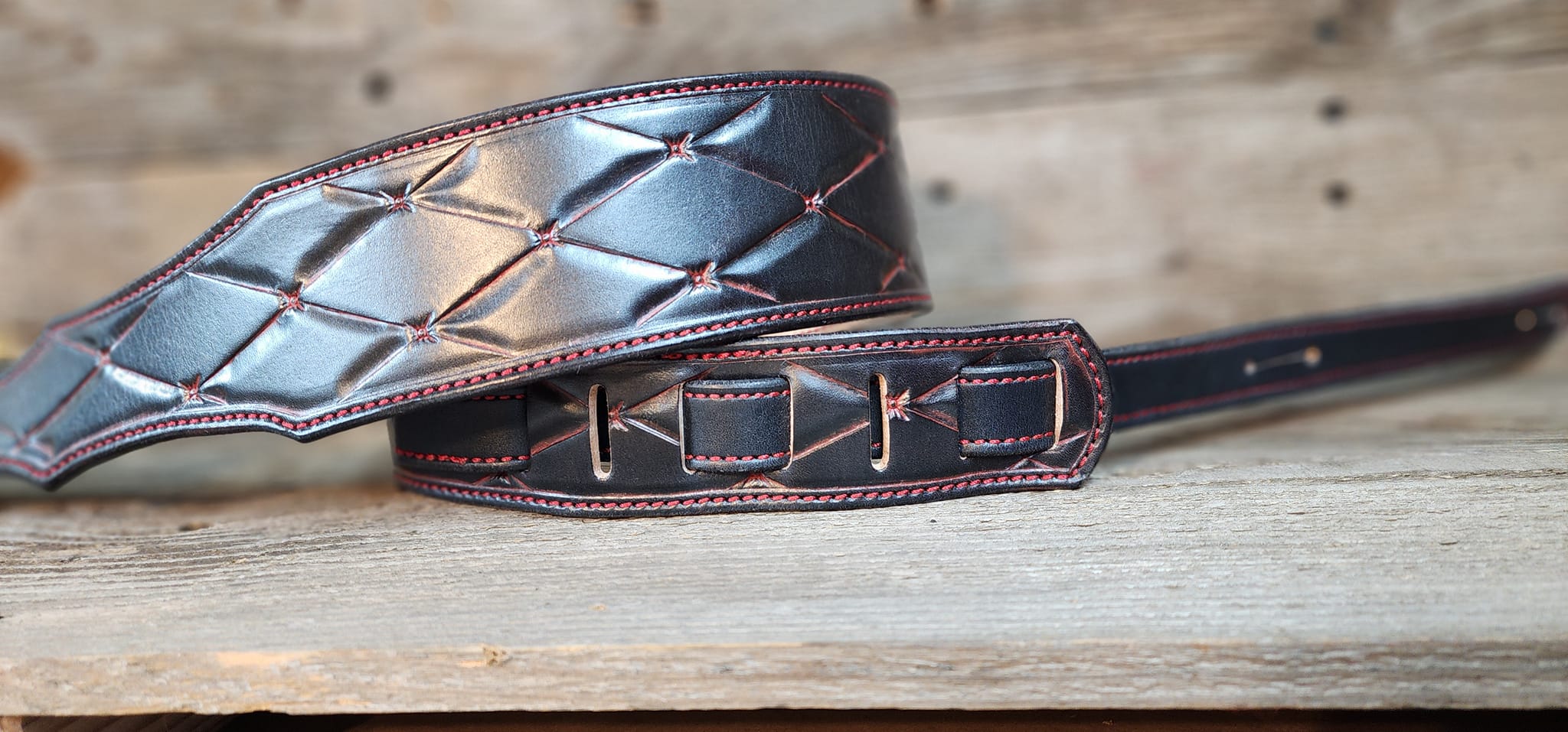 Handcrafted Leather Guitar Strap