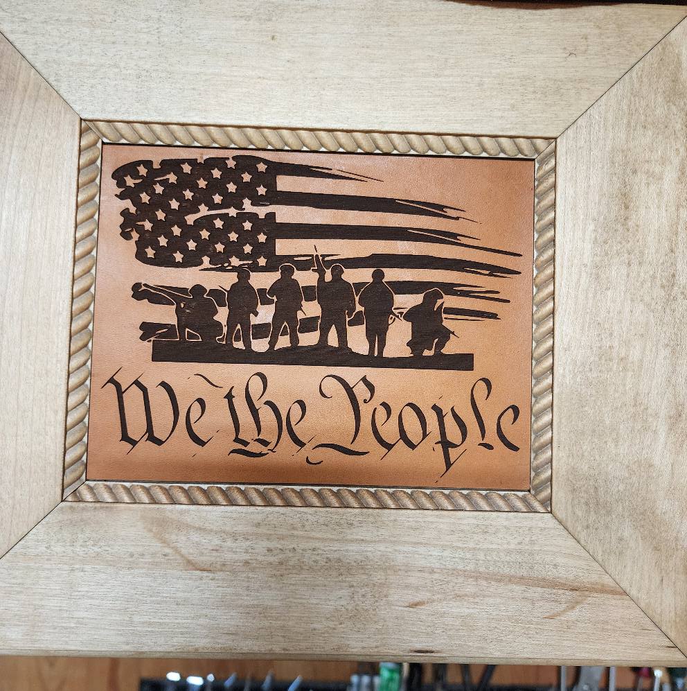 Set of 3 Laser Engraved Wooden Memorial Plaque