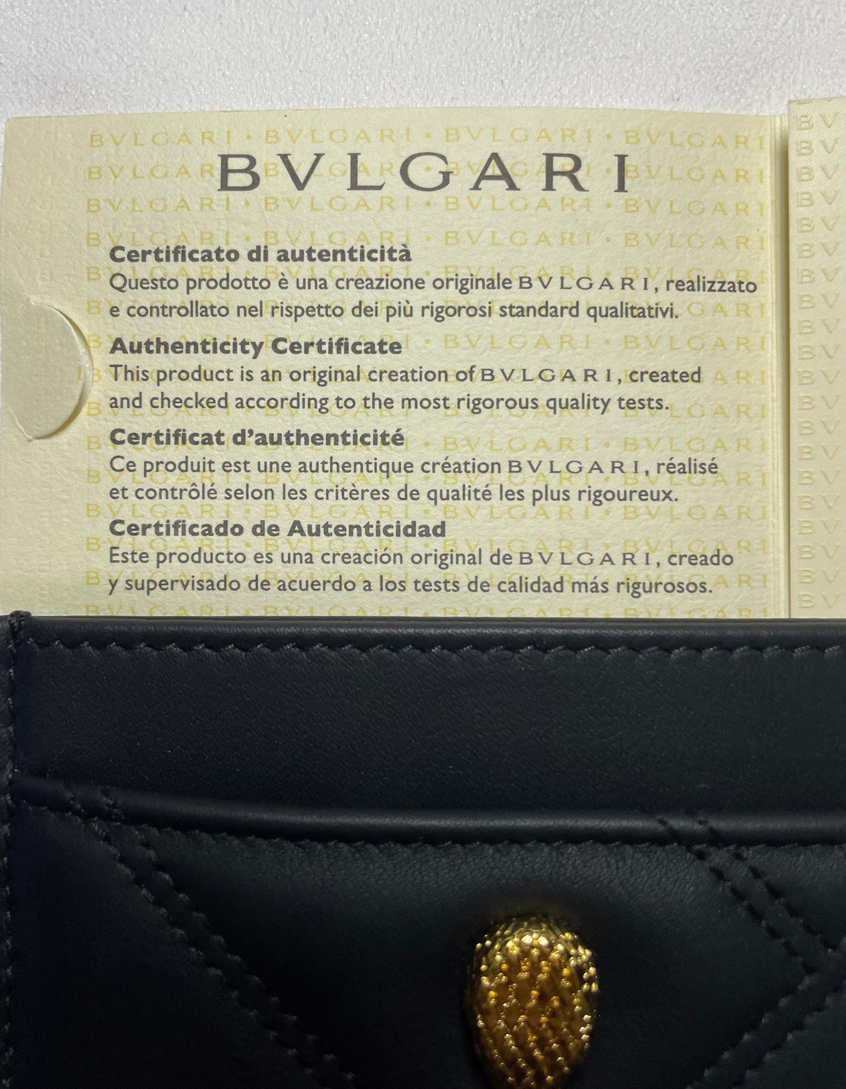 Portacarte Bulgari Cabochon