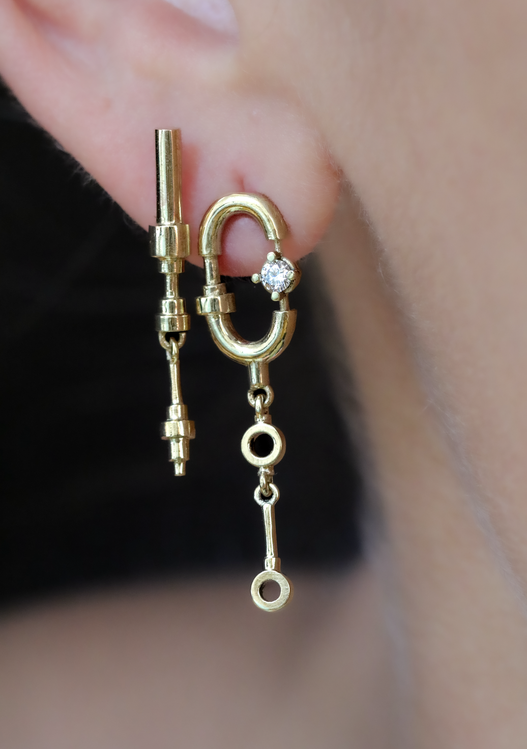 Gold Earring