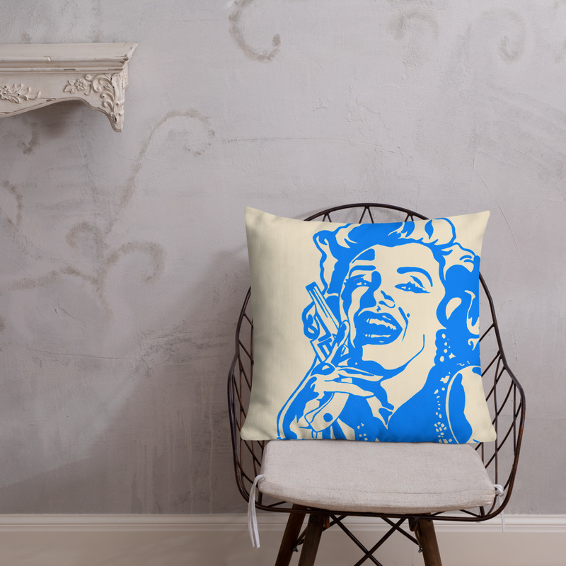 Marilyn, Double Sided Premium Pillow