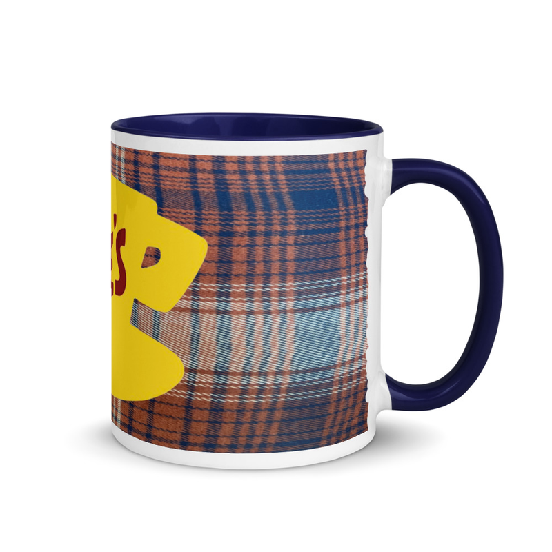 Luke’s Orange Plaid Mug