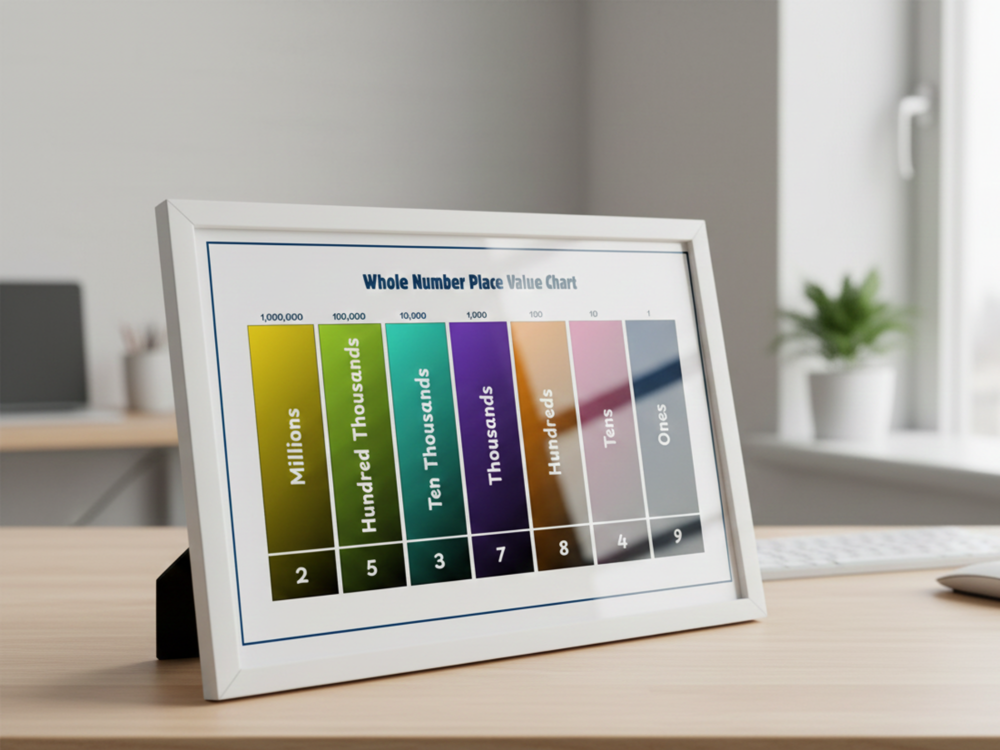 Place Value Chart & Worksheets (Ones to Millions)