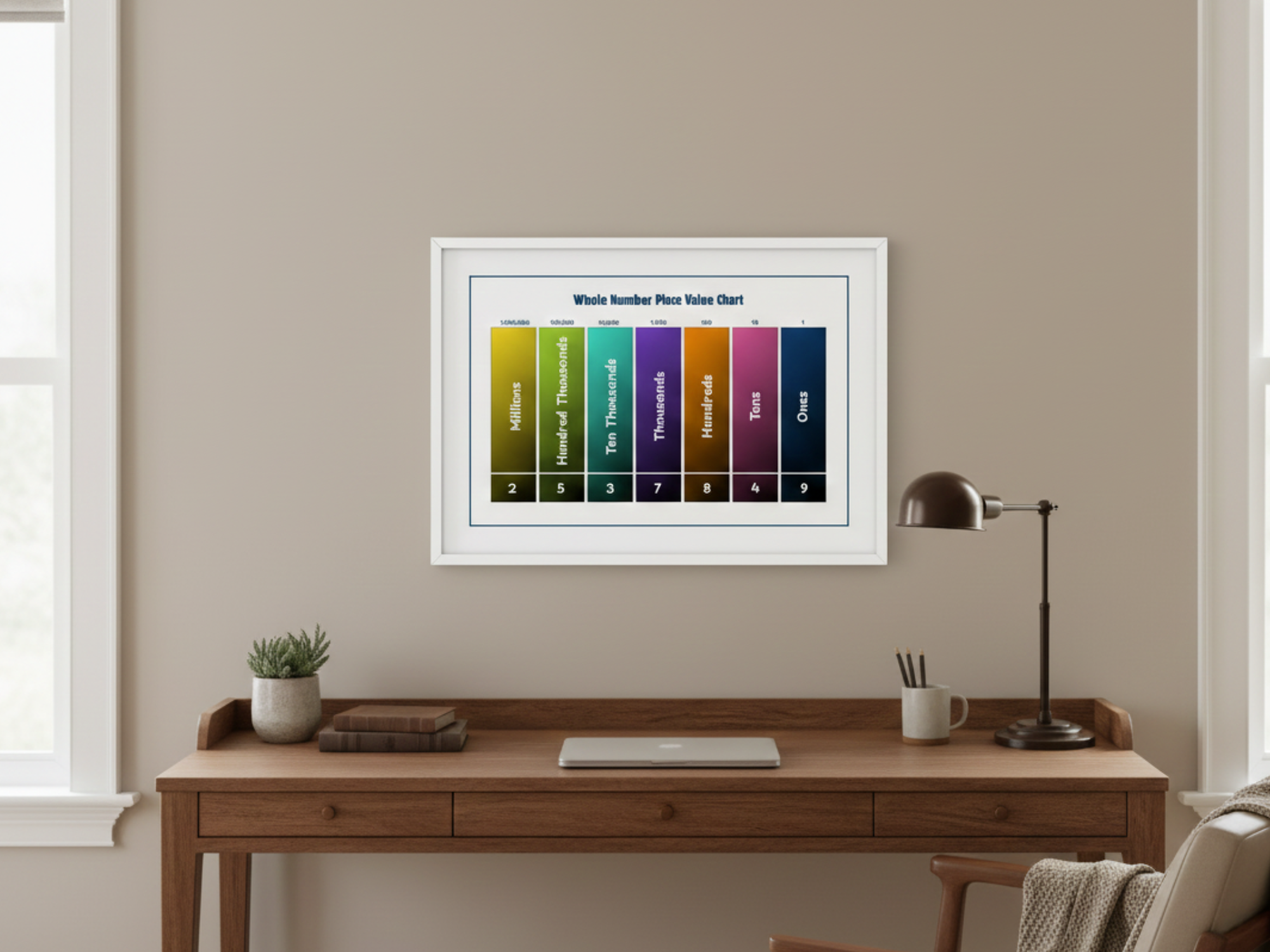 Place Value Chart & Worksheets (Ones to Millions)