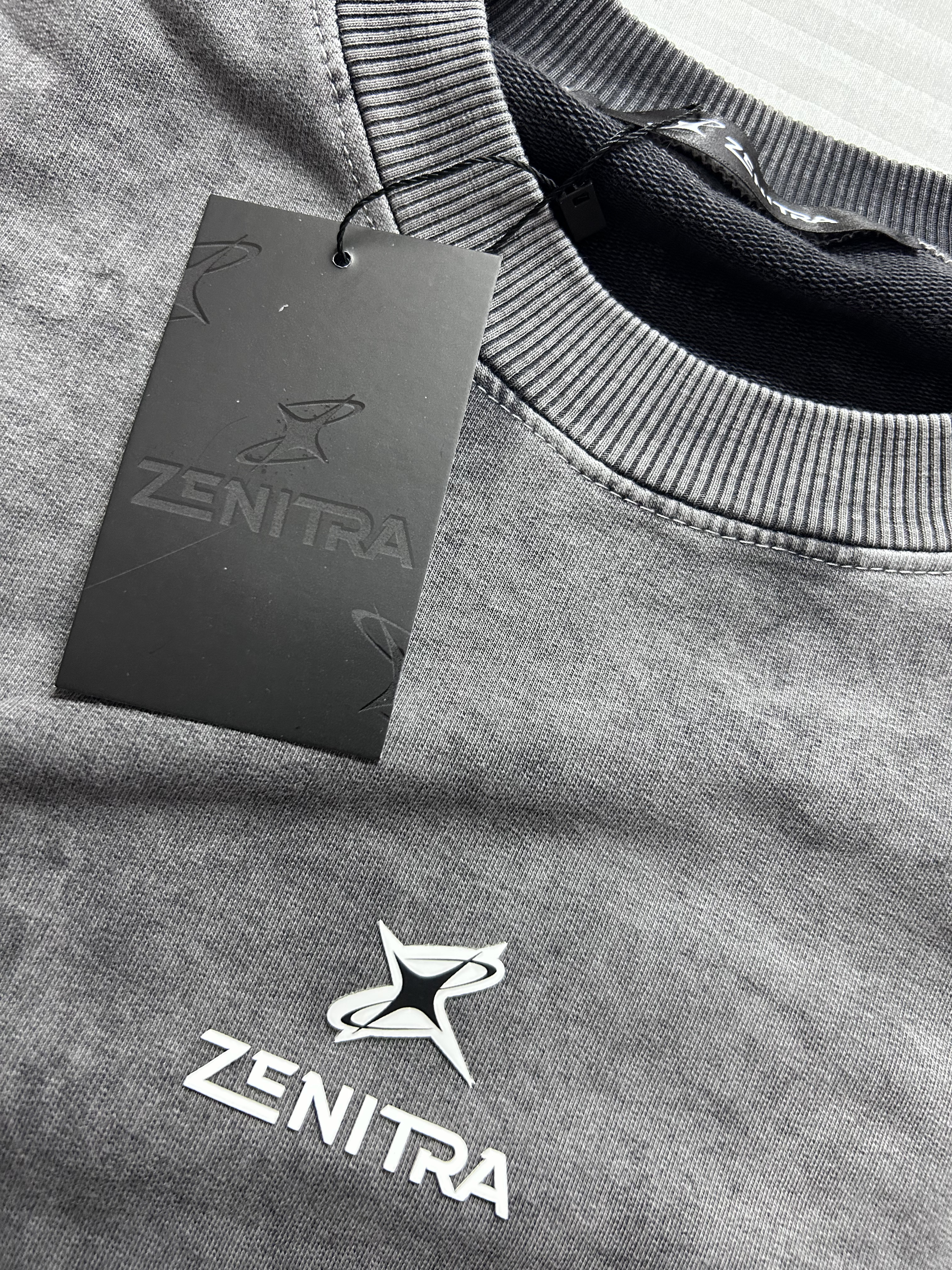 Camiseta "BLEAK" GRIS Zenitra