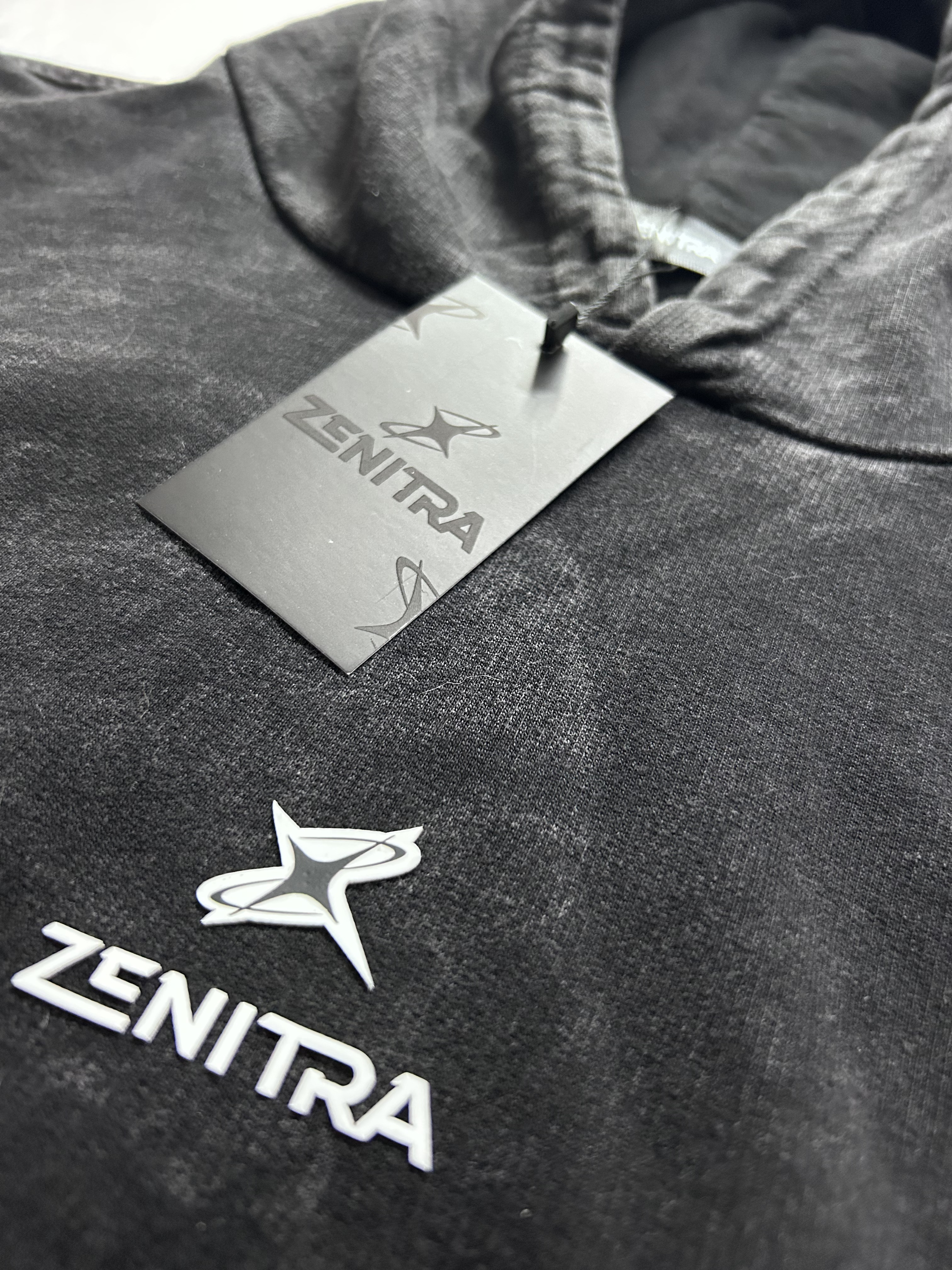 Hoodie "ECLIPSE" Negro Zenitra