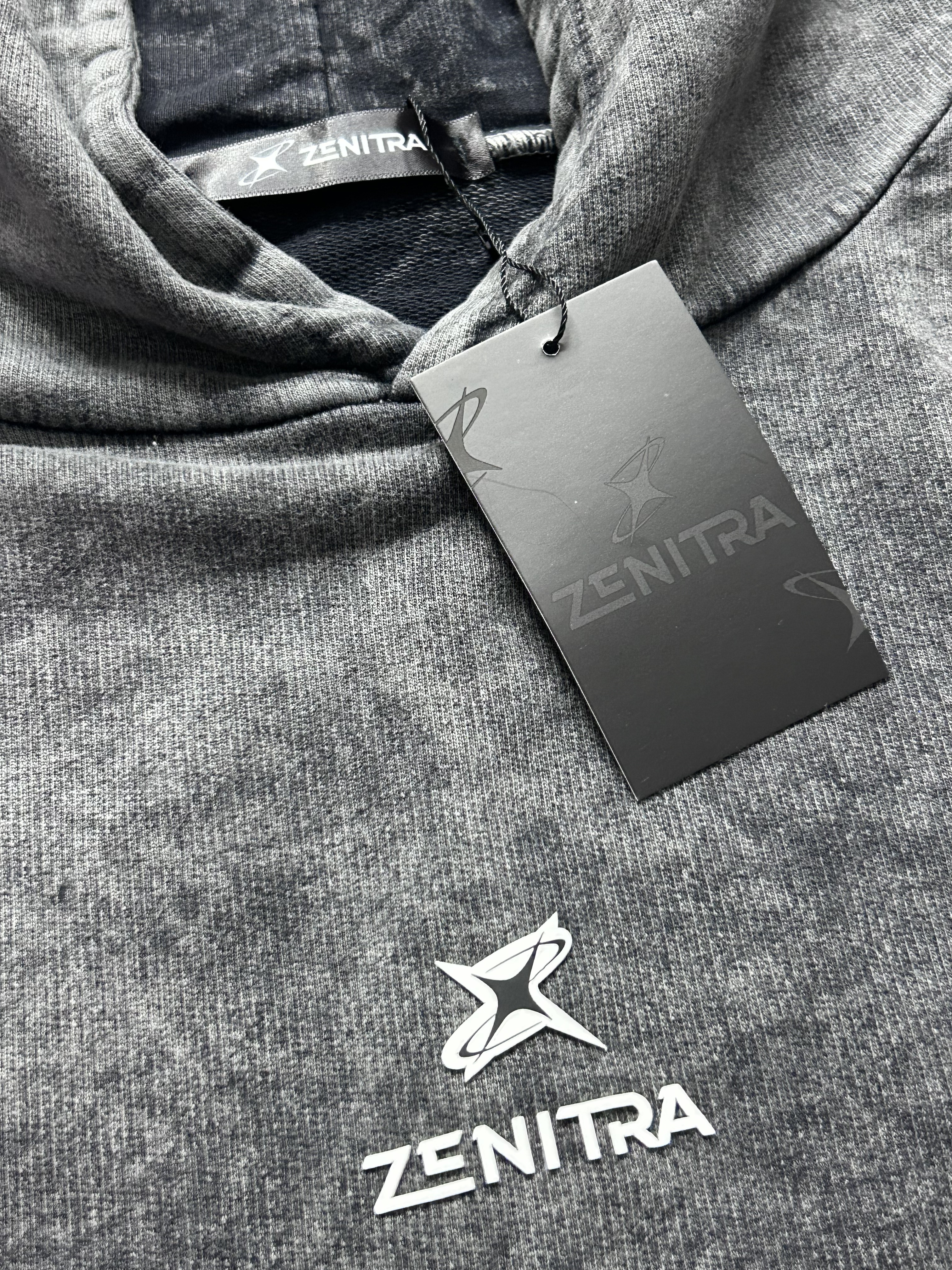 Hoodie "RELIC" GRIS Zenitra