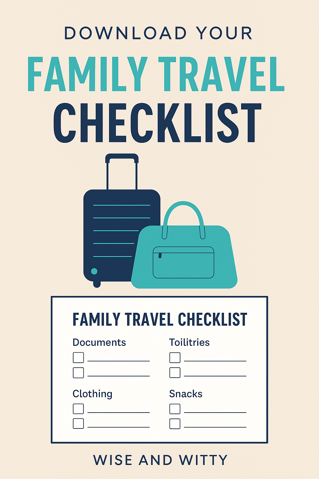 Family Travel Checklist