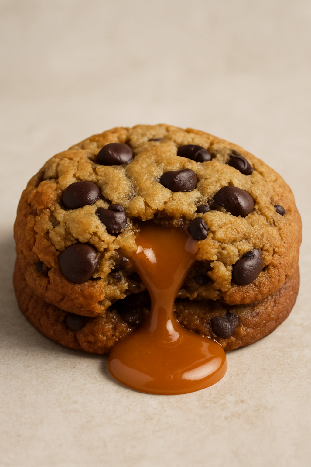 Our Famous Chocolate Chip Cookie with caramel and  nuts