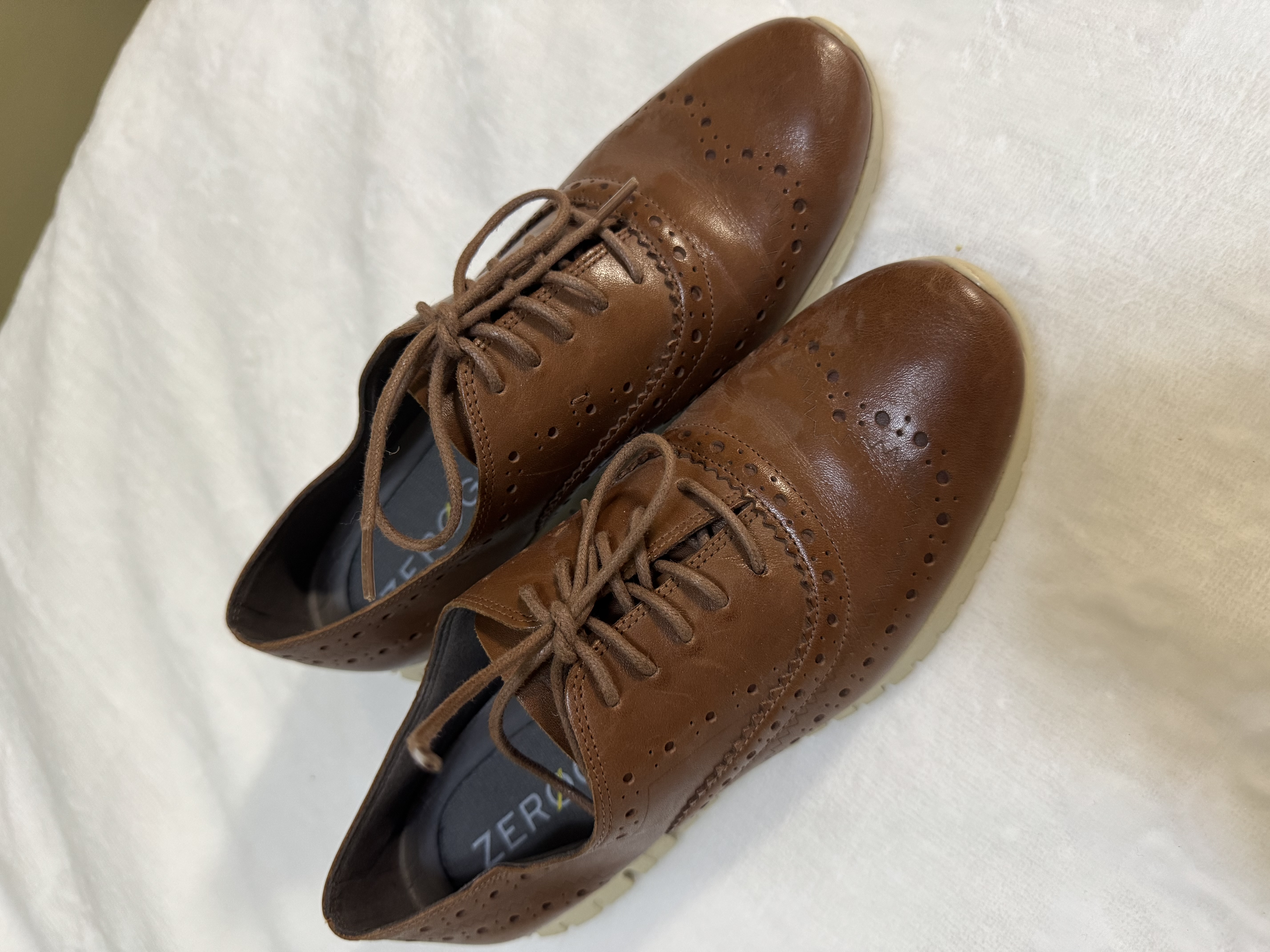 Colehaan Brown Leather Oxford Shoes US 7 Women