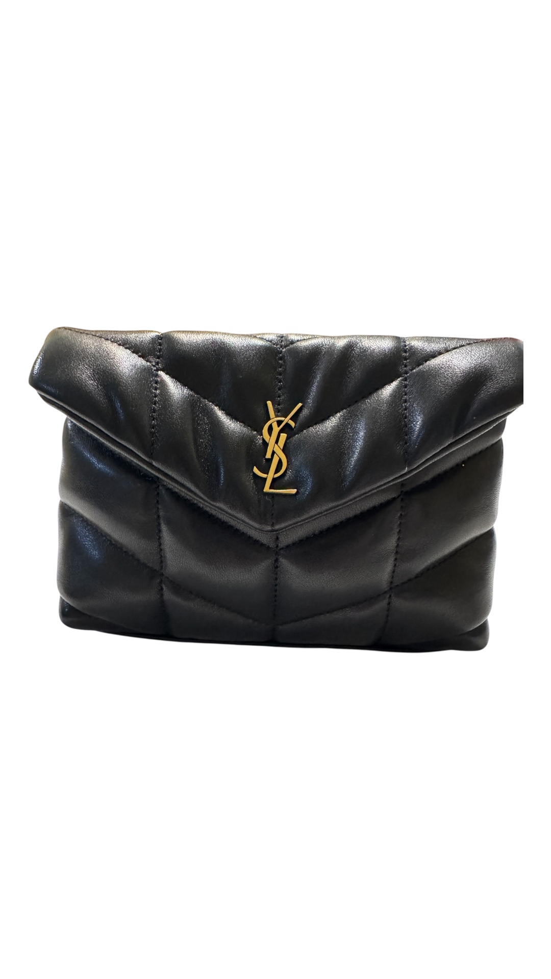 Saint Laurent Quilted Clutch