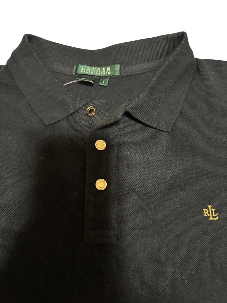 Ralph Lauren Classic Men's Black  Polo Shirt size L