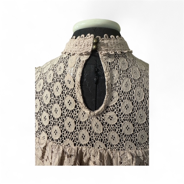 Xhilaration Lace Beige Top (XS)