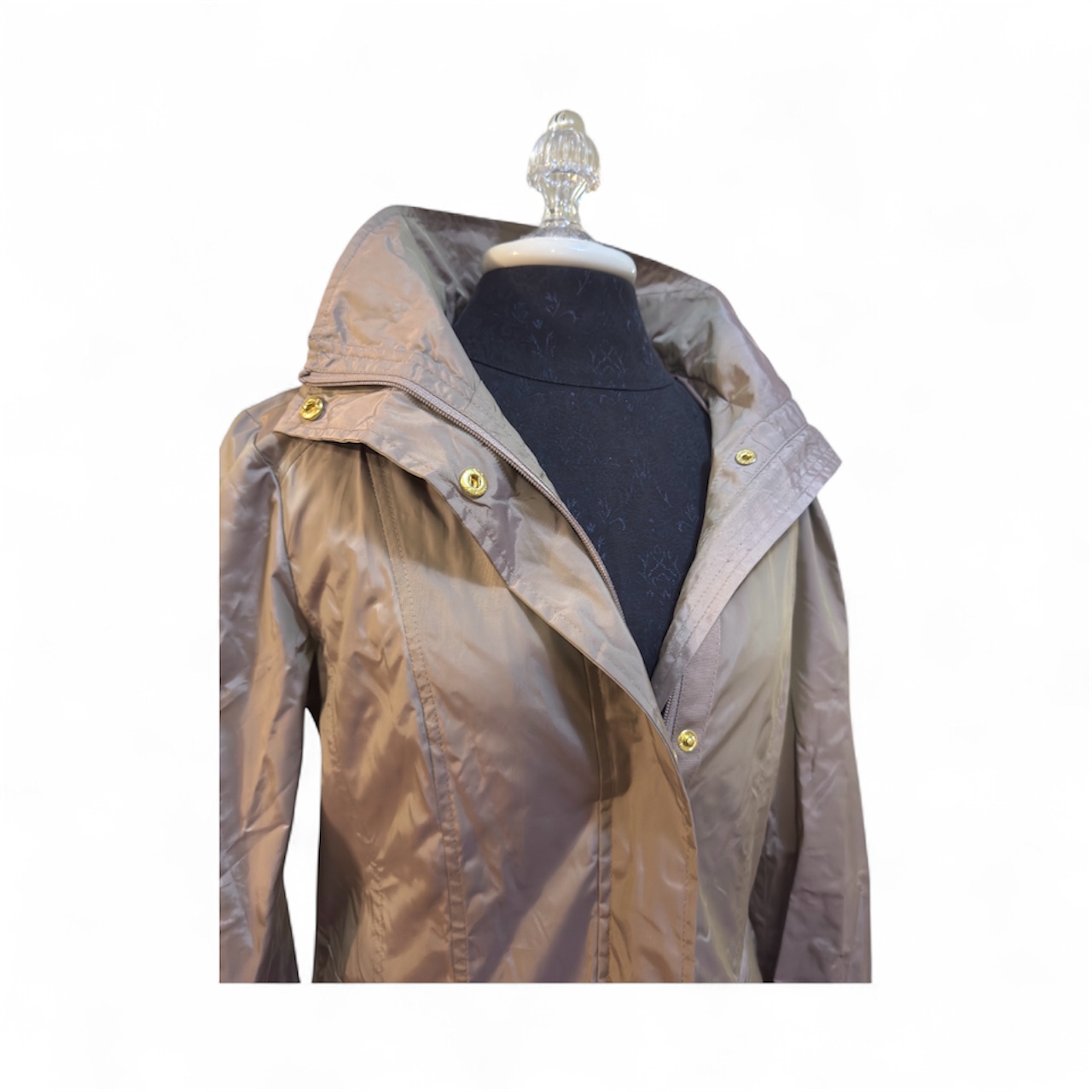 Colehaan Women's Lightweight Hooded Raincoat size S