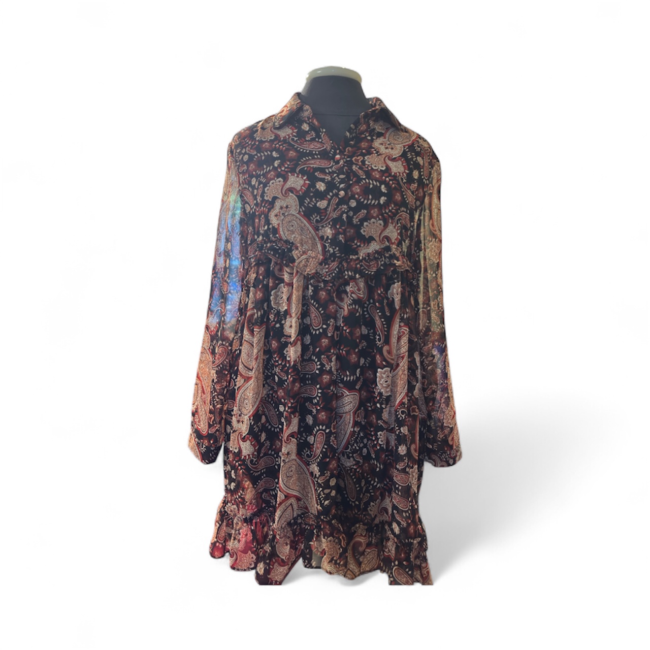 ZARA Women's Paisley Print Top size US S