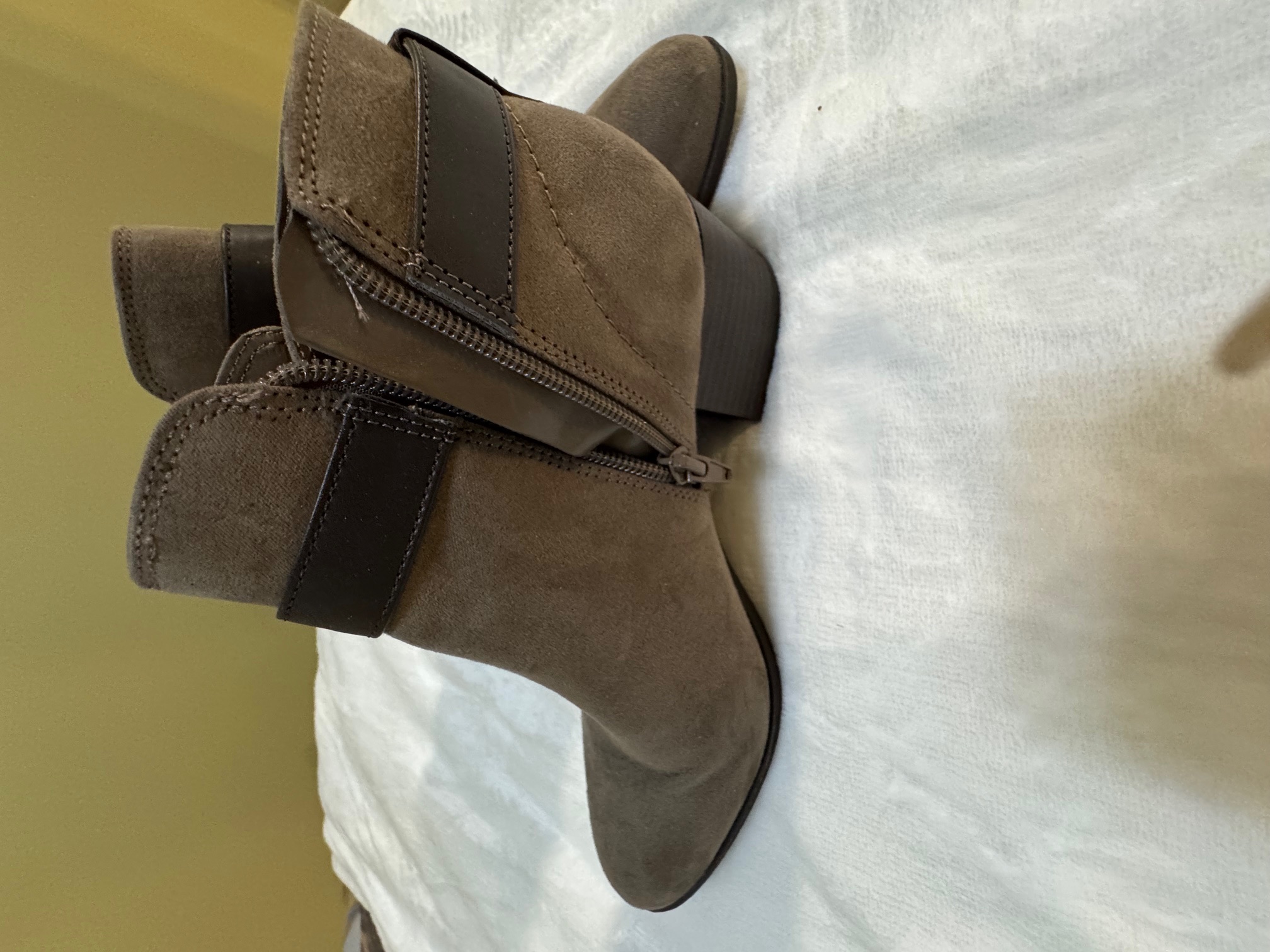 Women's Suede Ankle Boots US 8