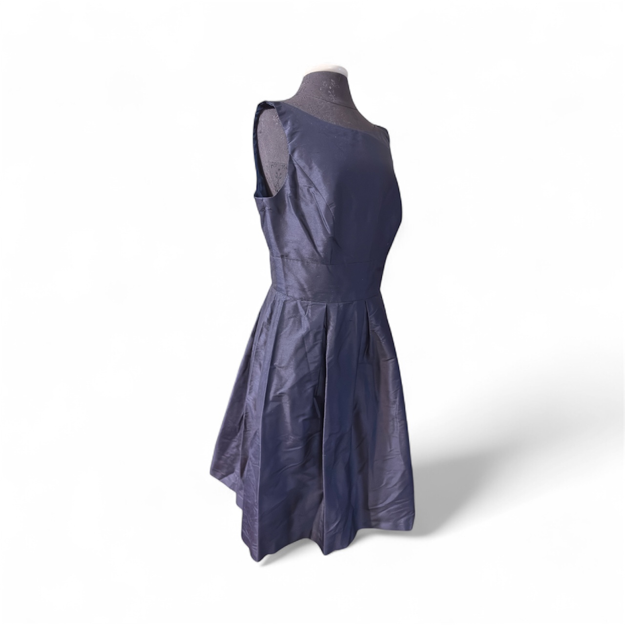 Elegant Women navy blue sleeveless dress size S