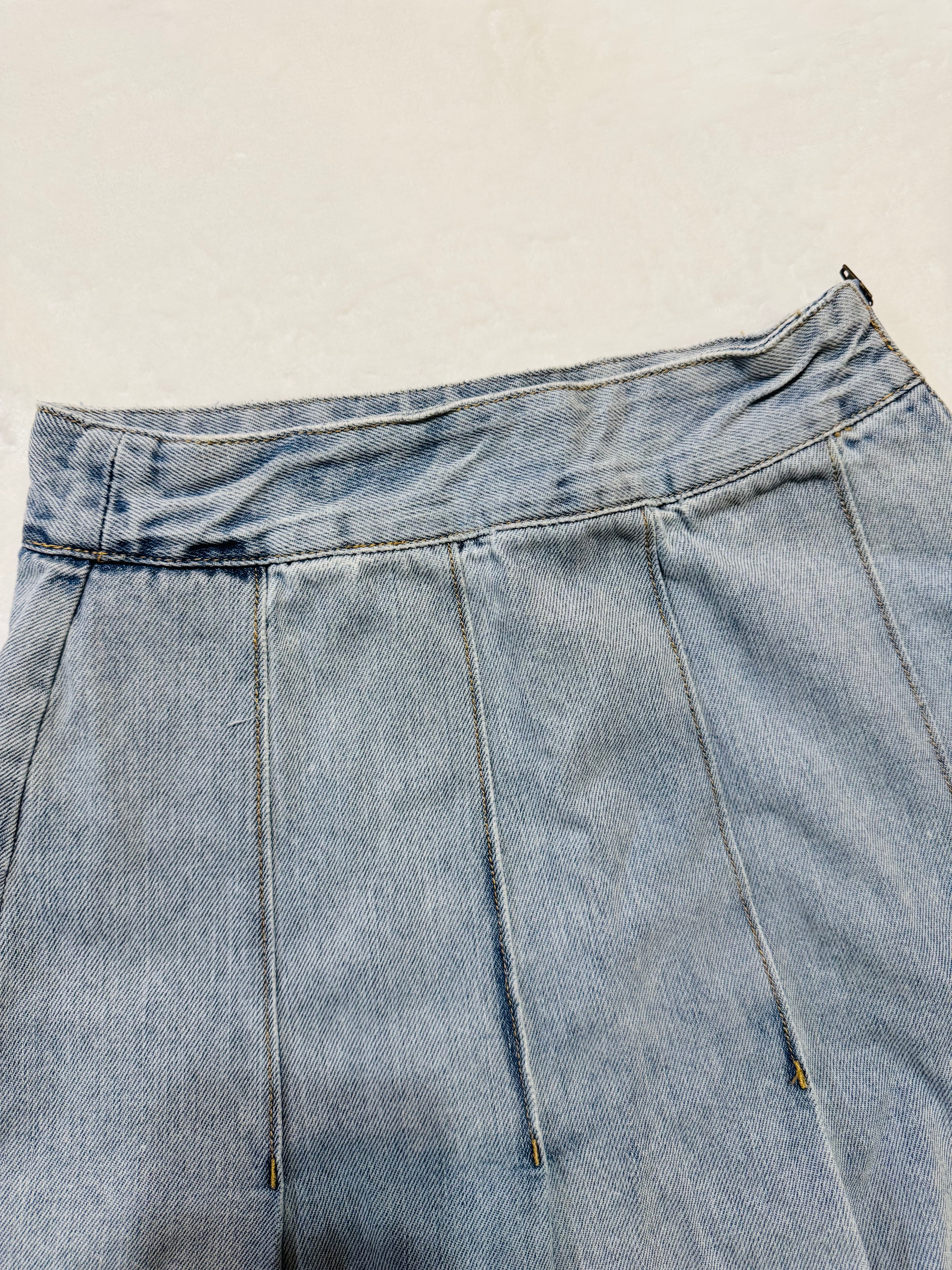 Denim Pleated Skirt size 24
