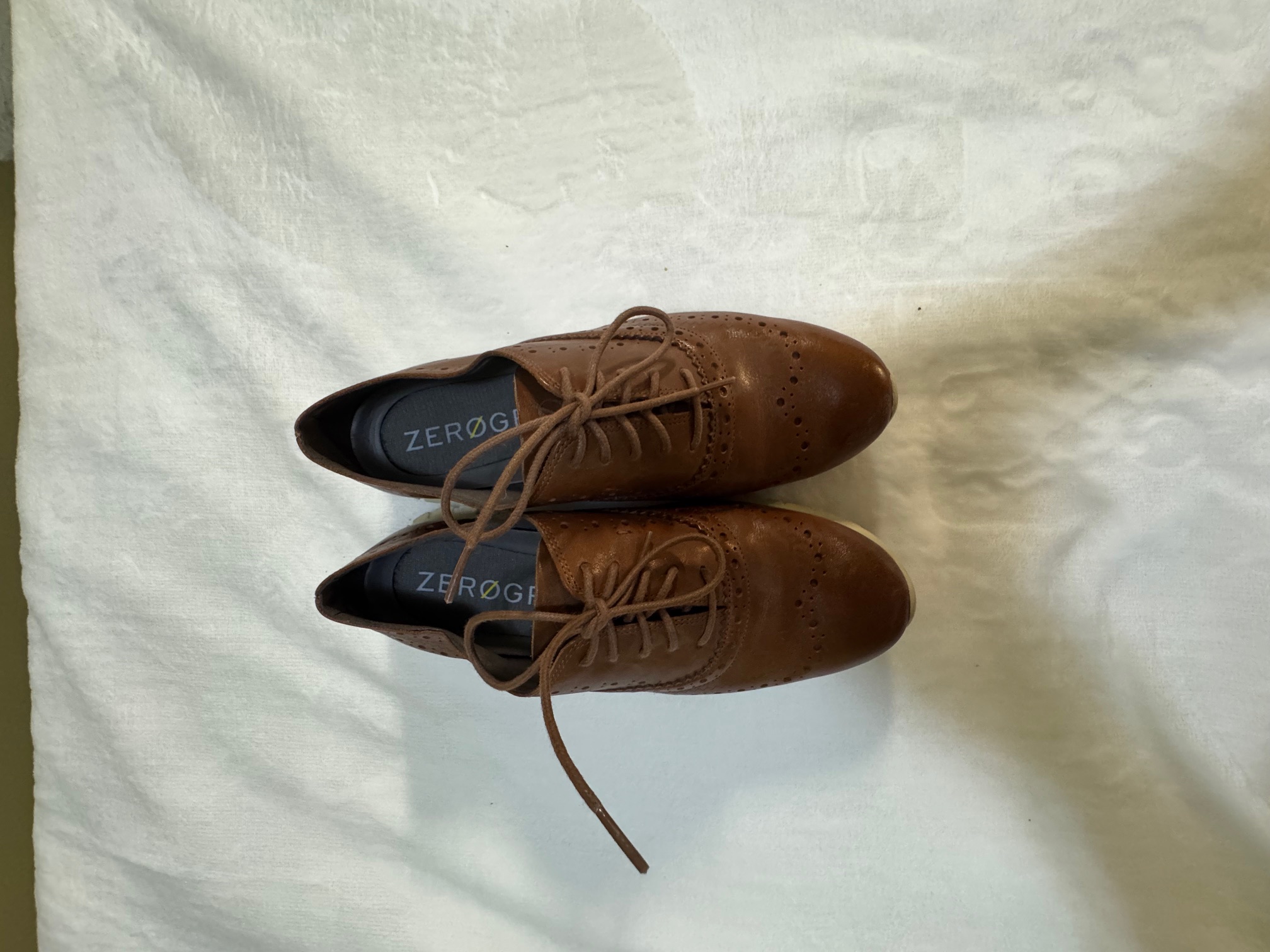 Colehaan Brown Leather Oxford Shoes US 7 Women