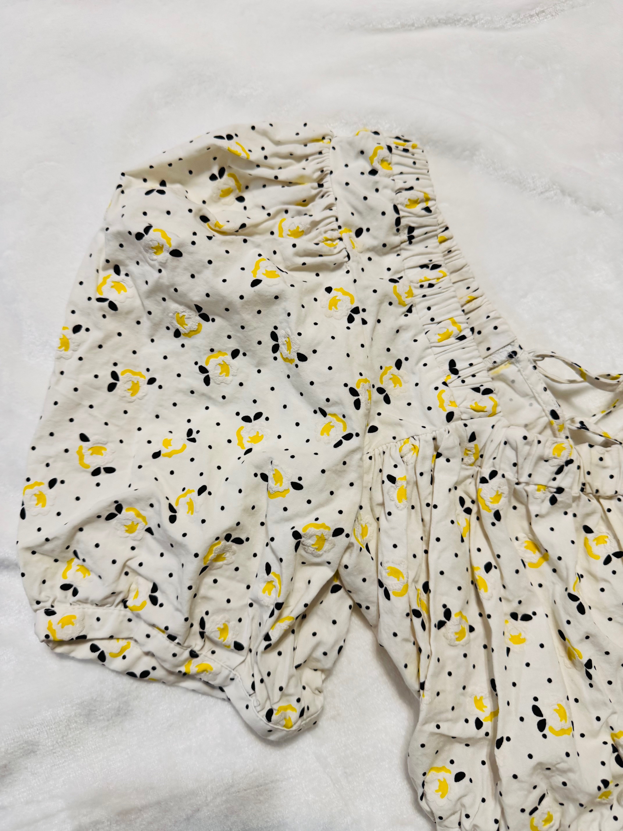 Zara Printed Baby Romper size XS