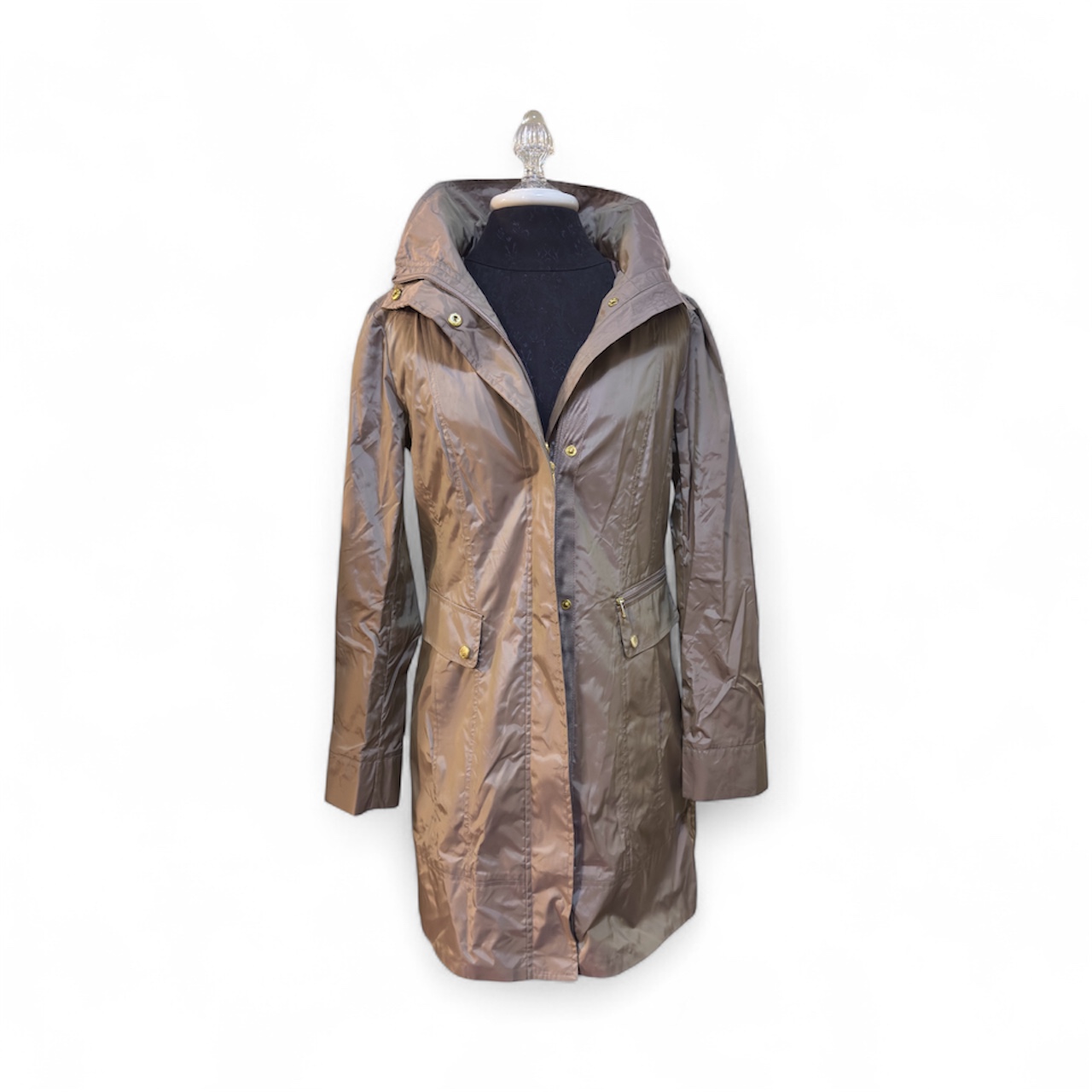 Colehaan Women's Lightweight Hooded Raincoat size S