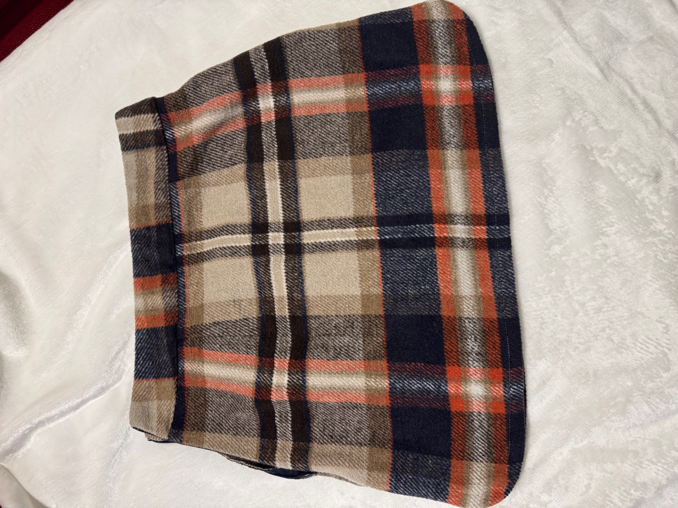 Plaid Flannel Scarf size S