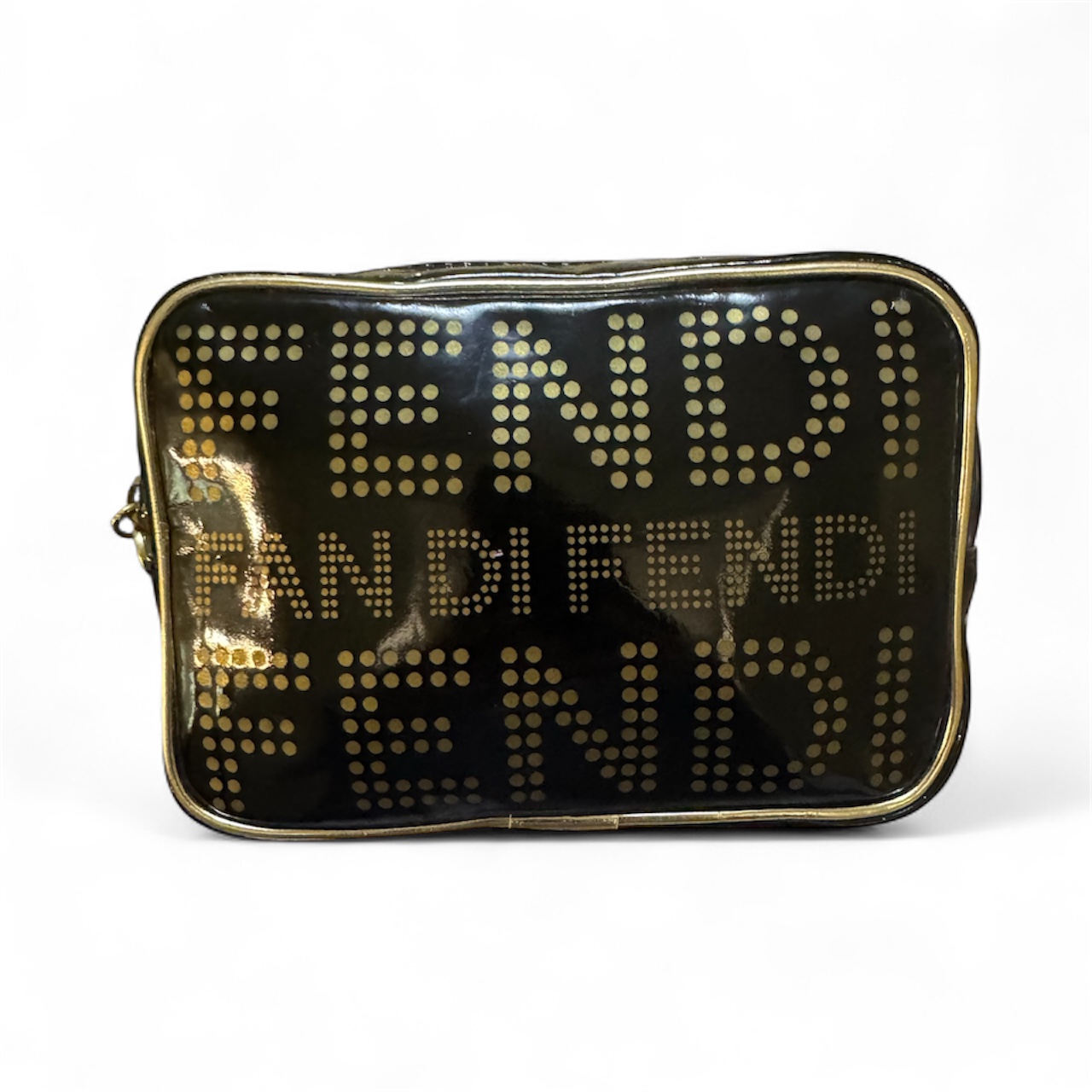 Fendi Dot Logo Cosmetic Bag