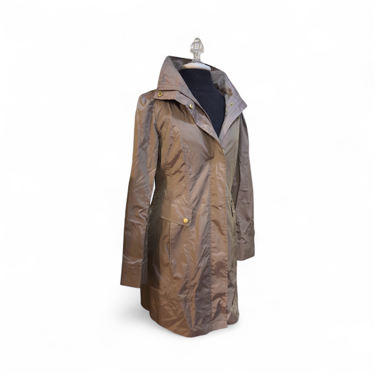 Colehaan Women's Lightweight Hooded Raincoat size S