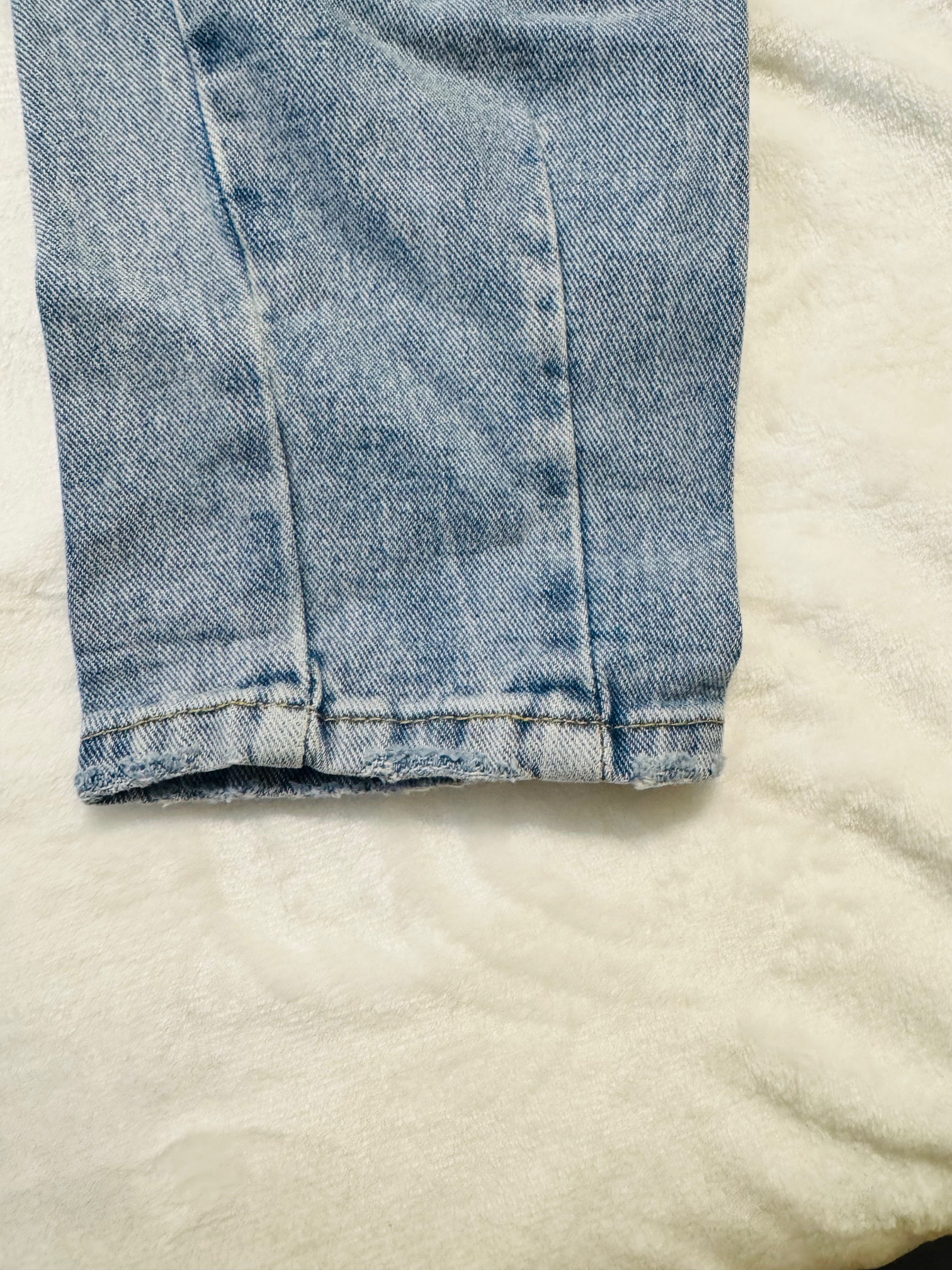 High-Waisted Blue Jeans size 4