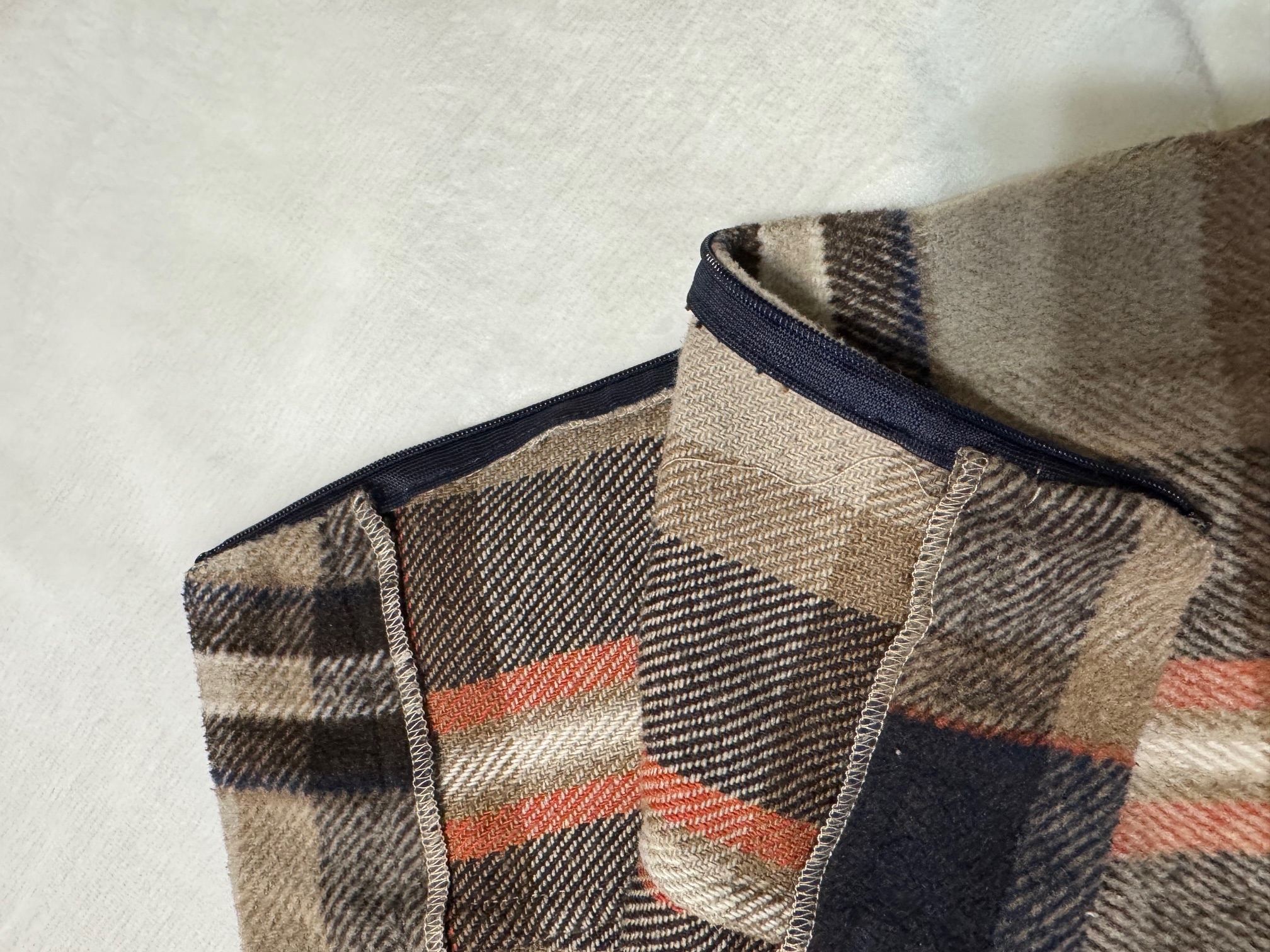 Plaid Flannel Scarf size S