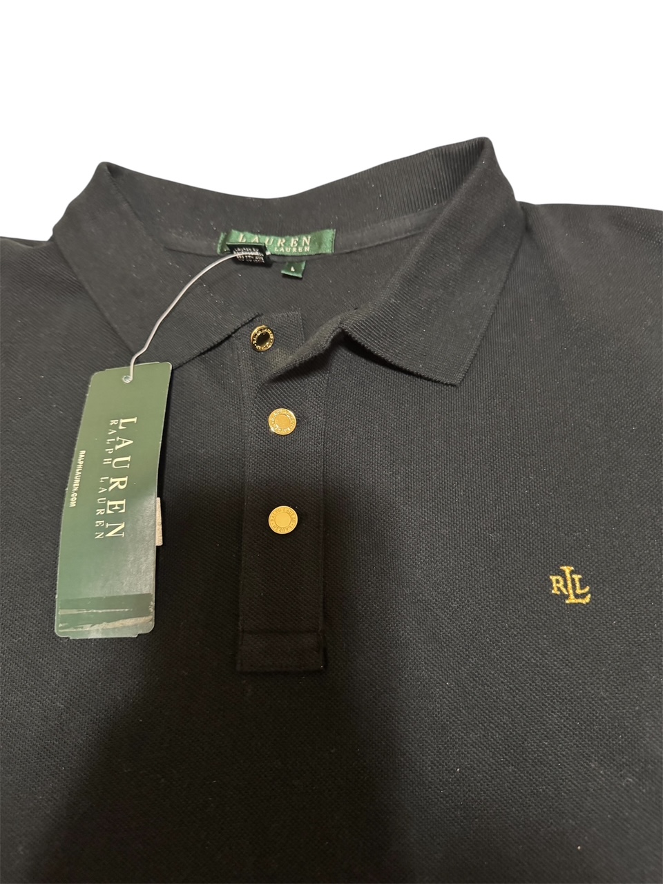 Ralph Lauren Classic Men's Black  Polo Shirt size L