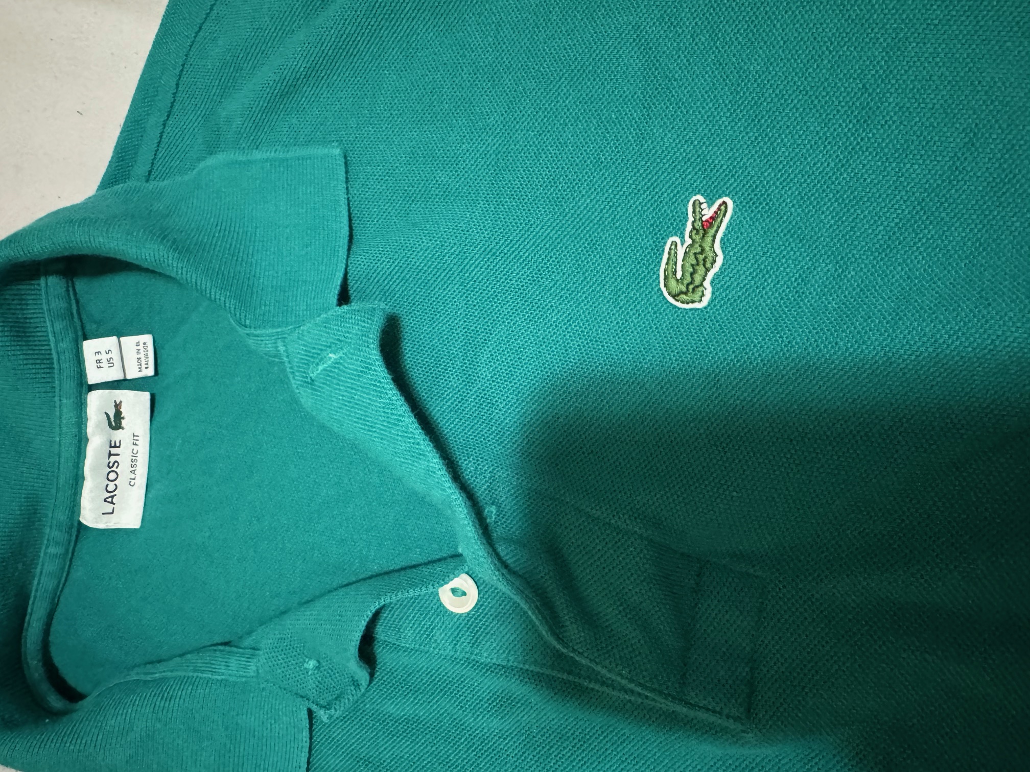 Lacoste Classic Fit Polo Shirt US5