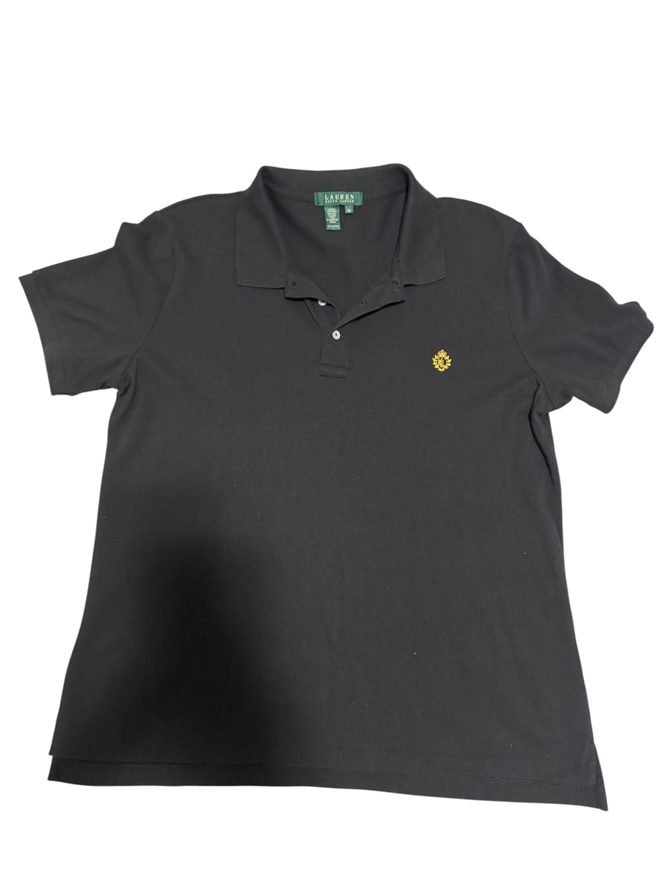 Ralph Lauren Classic Men Black Polo Shirt size XL