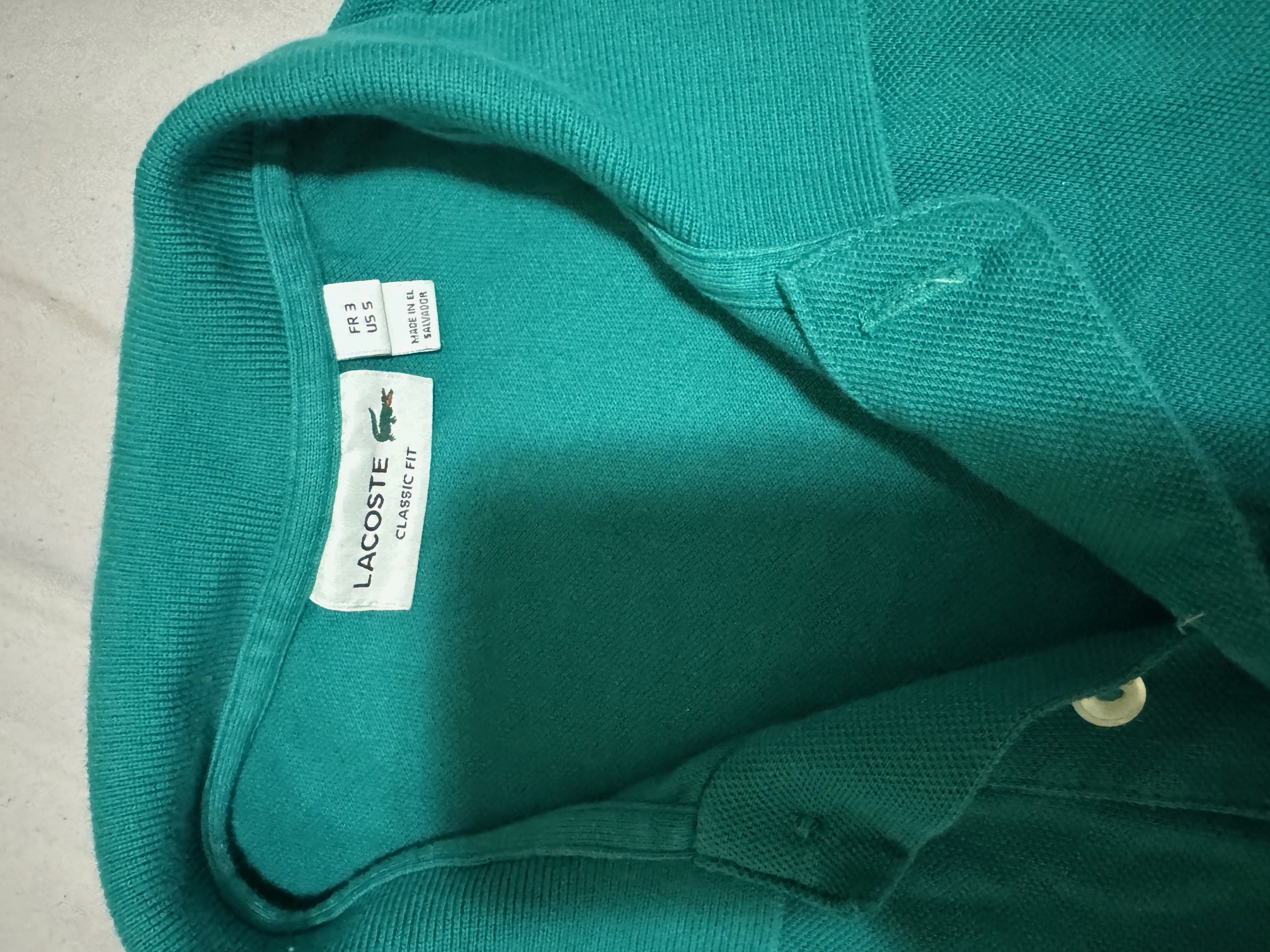 Lacoste Classic Fit Polo Shirt US5