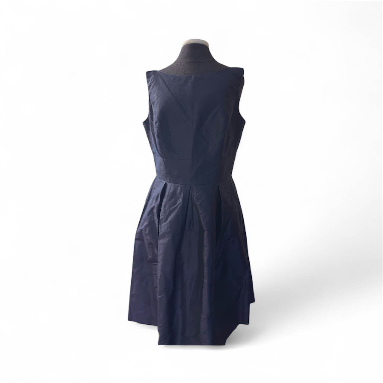 Elegant Women navy blue sleeveless dress size S