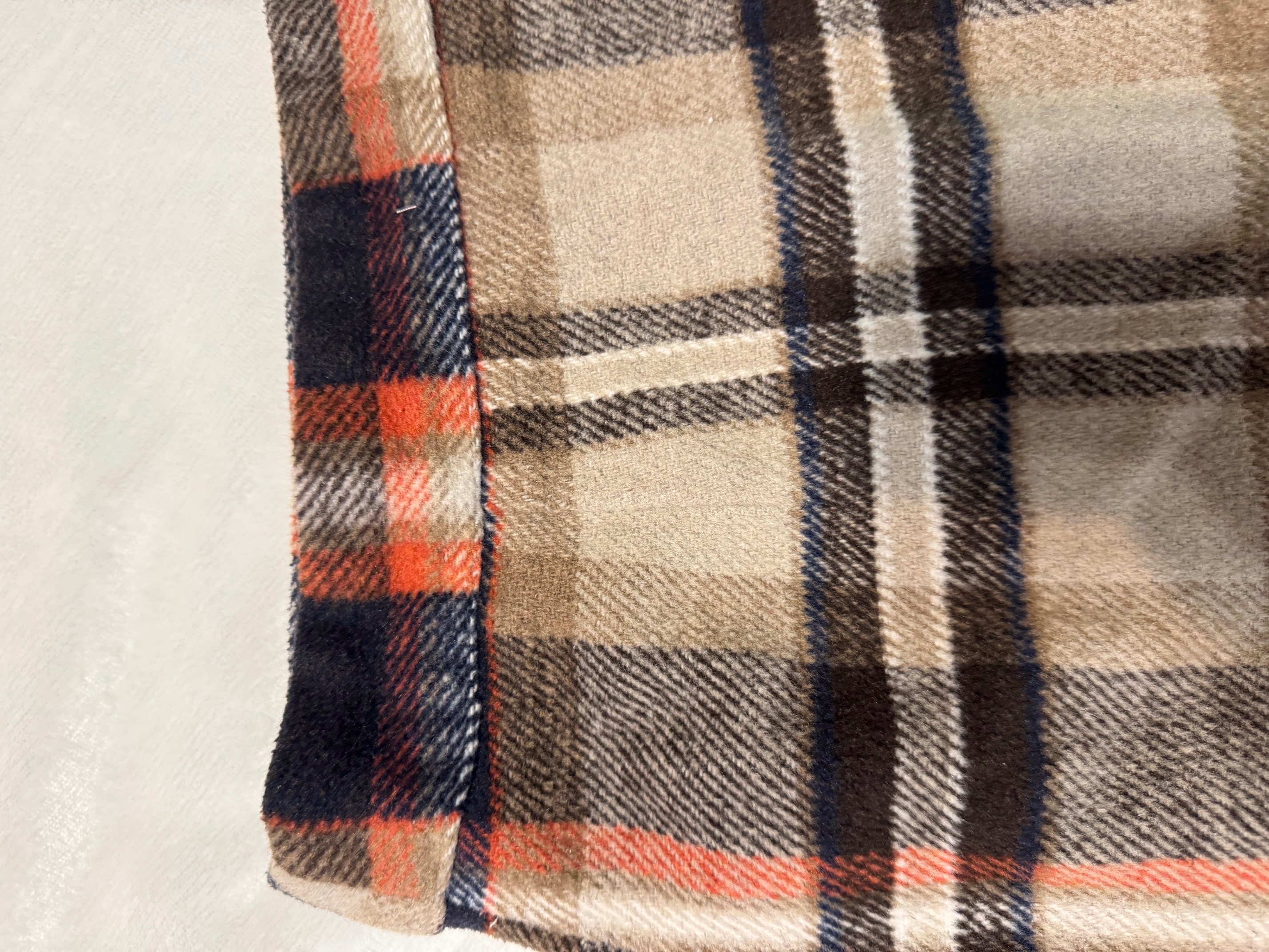Plaid Flannel Scarf size S