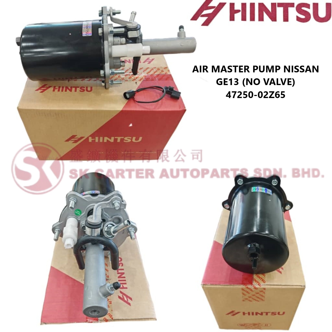 NISSAN GE13 AIR MASTER PUMP NO VALVE 47250-02Z65