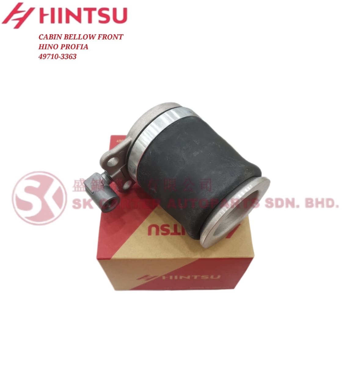 HINO PROFIA FRONT CABIN BELLOW AND CABIN AIR SPRING-49710-3363 49710-2253