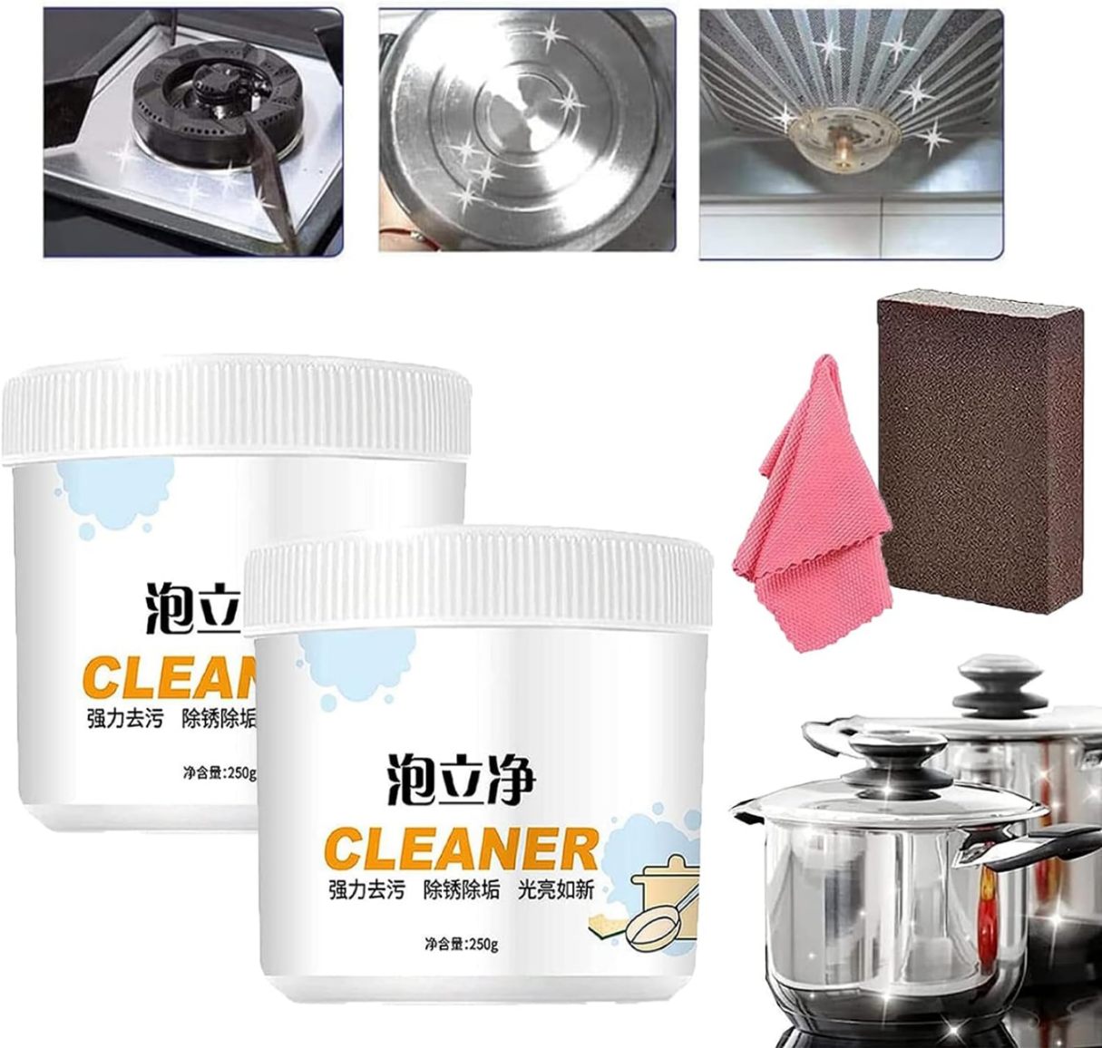 Multipurpose Kitchen Cleaner Kit