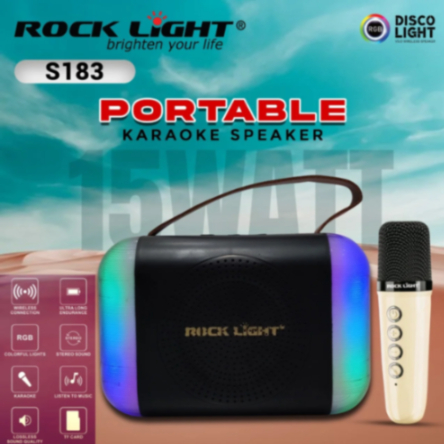 Rock Light S183 Portable Karaoke Speaker