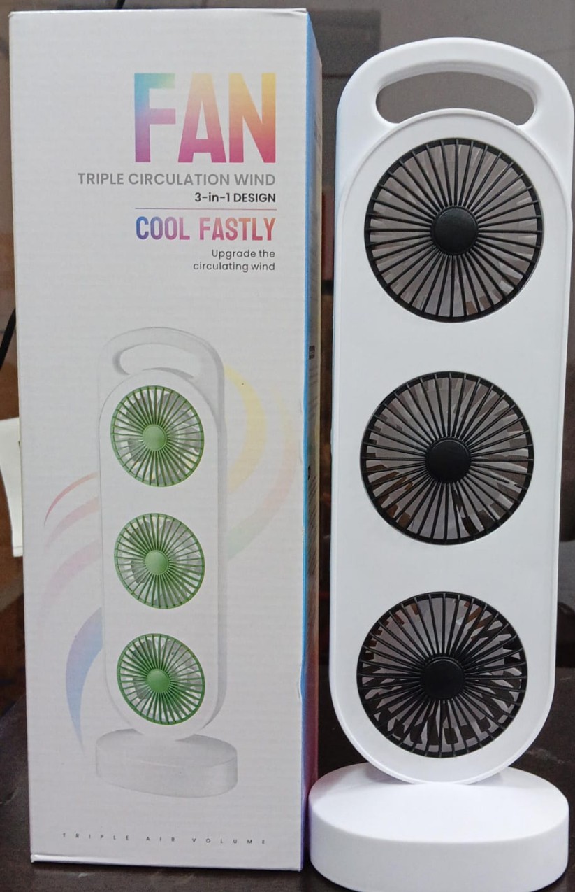 Triple Circulation Wind Fan