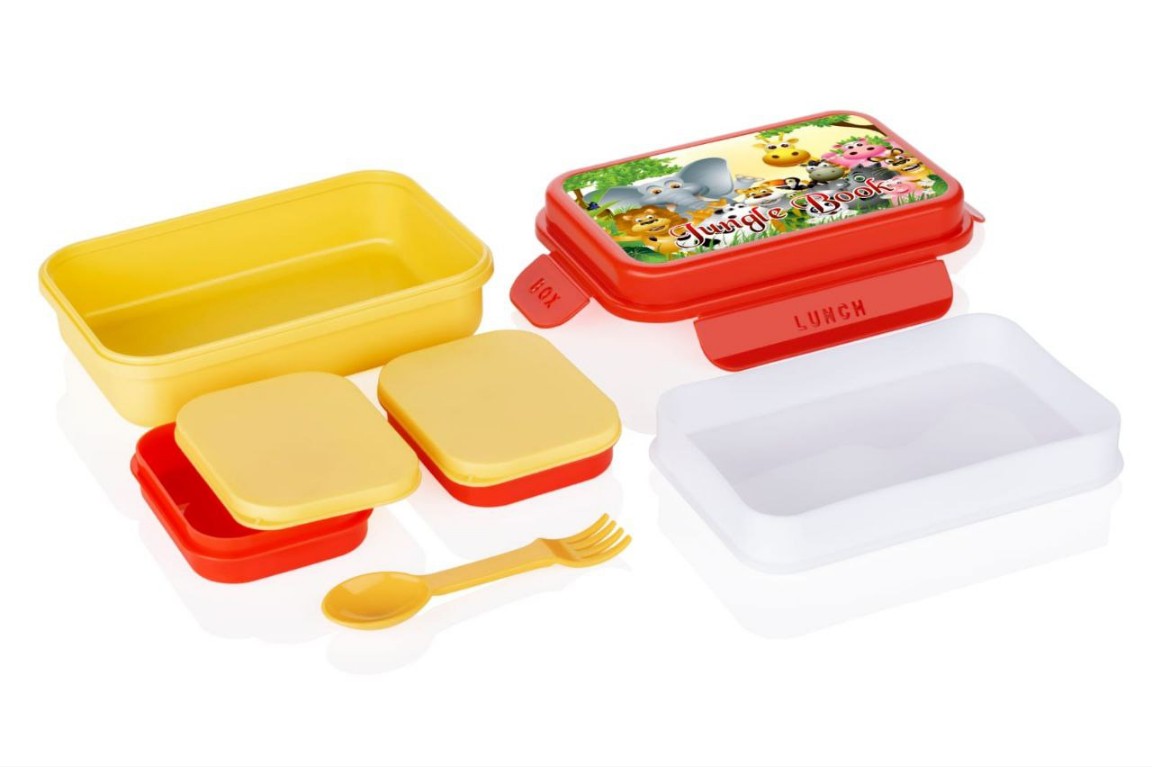 Kids' Cartoon Lunch Box Set
